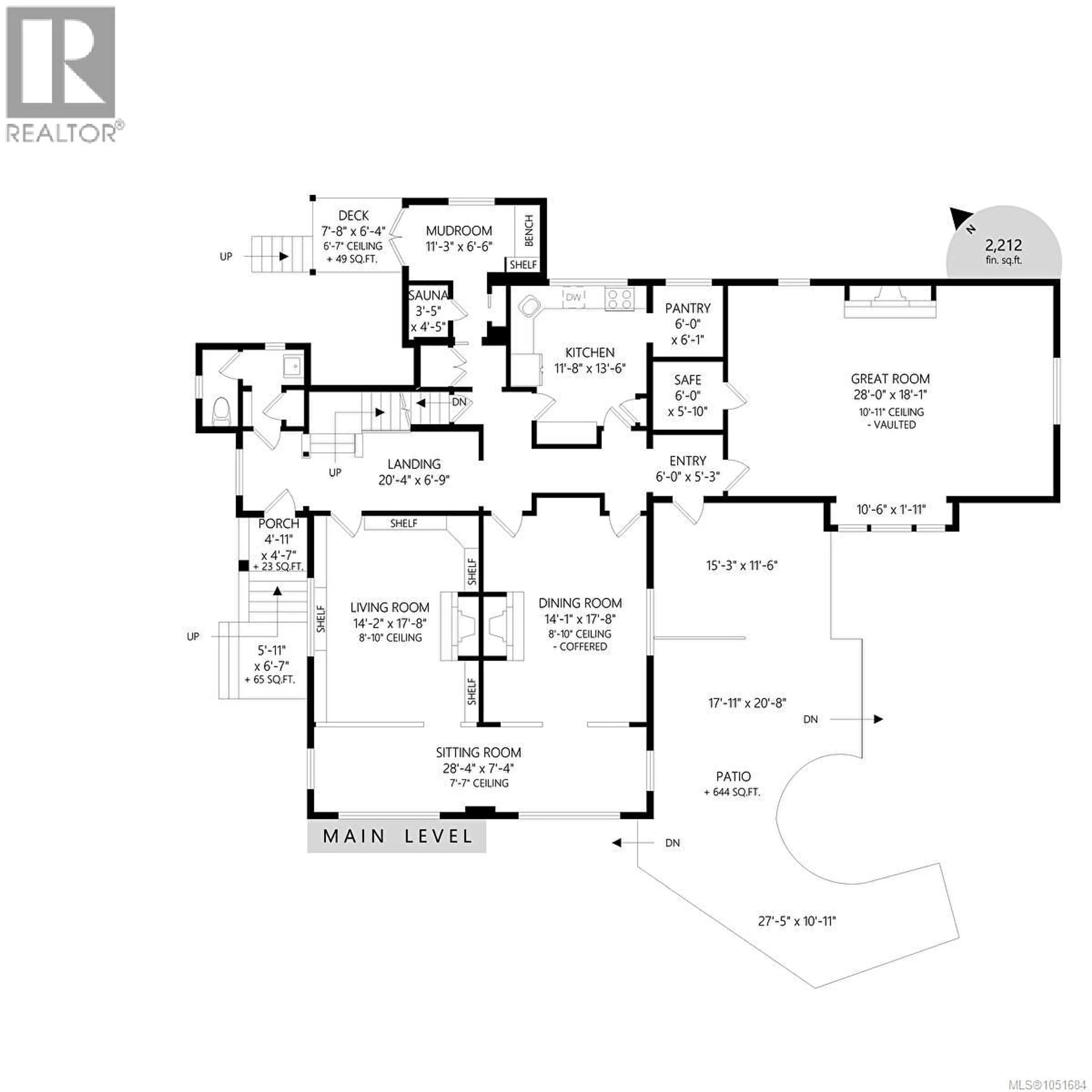 Floor plan for 50 KING GEORGE TERRACE, Oak Bay British Columbia V8S2J9