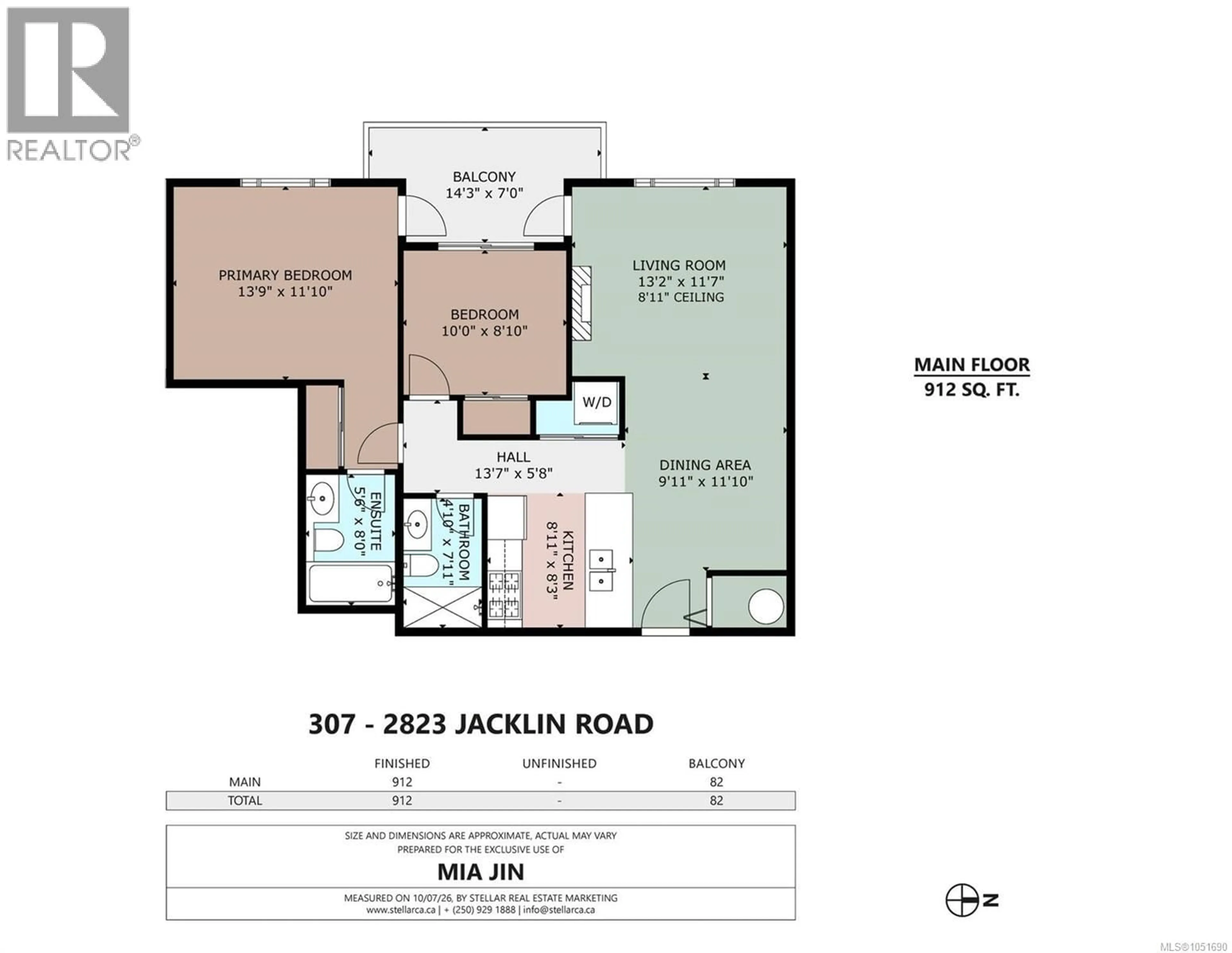 Floor plan for 307 - 2823 JACKLIN ROAD, Langford British Columbia V9B3Y1