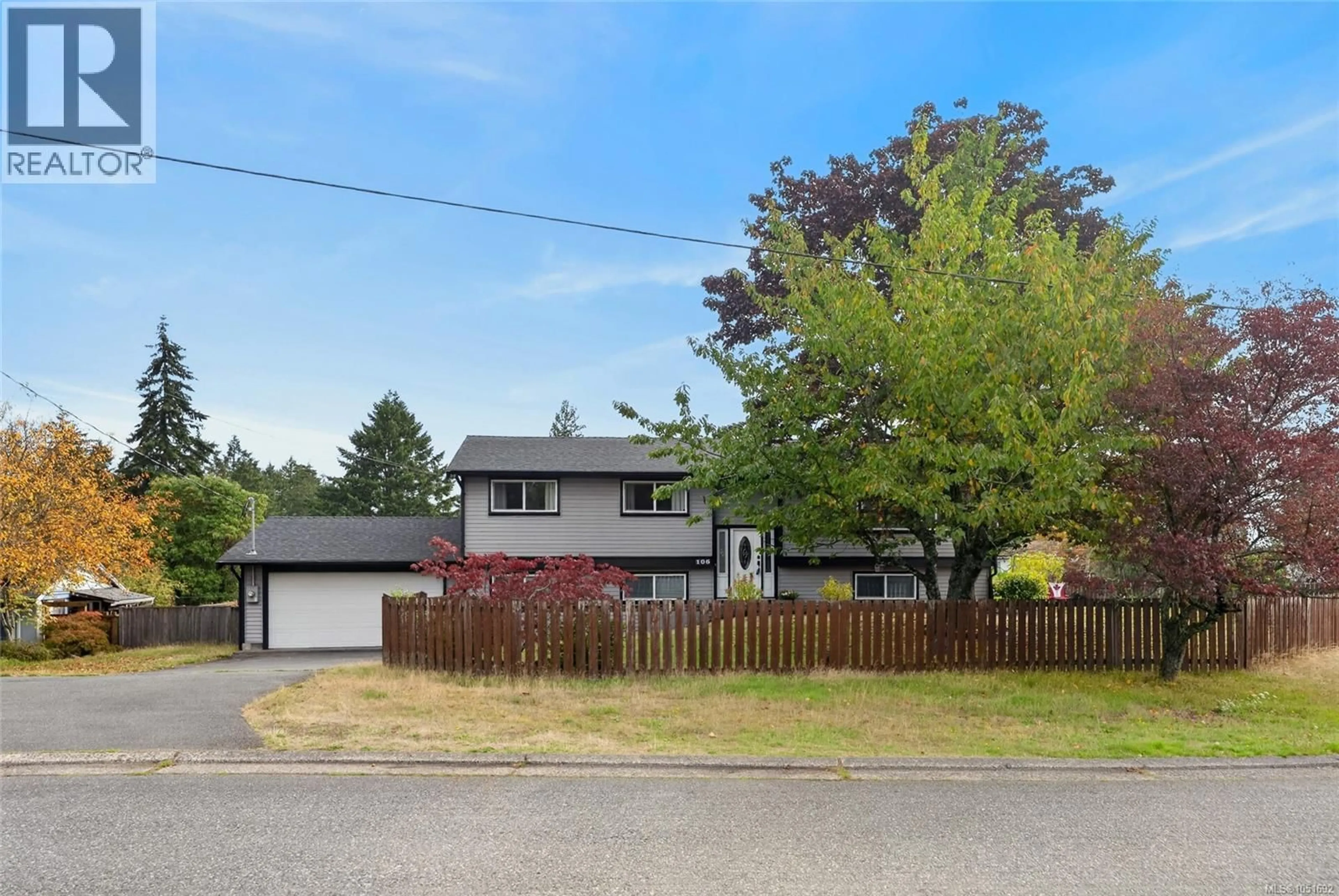 Home with vinyl exterior material, street for 106 EMERY WAY, Nanaimo British Columbia V9R2A8