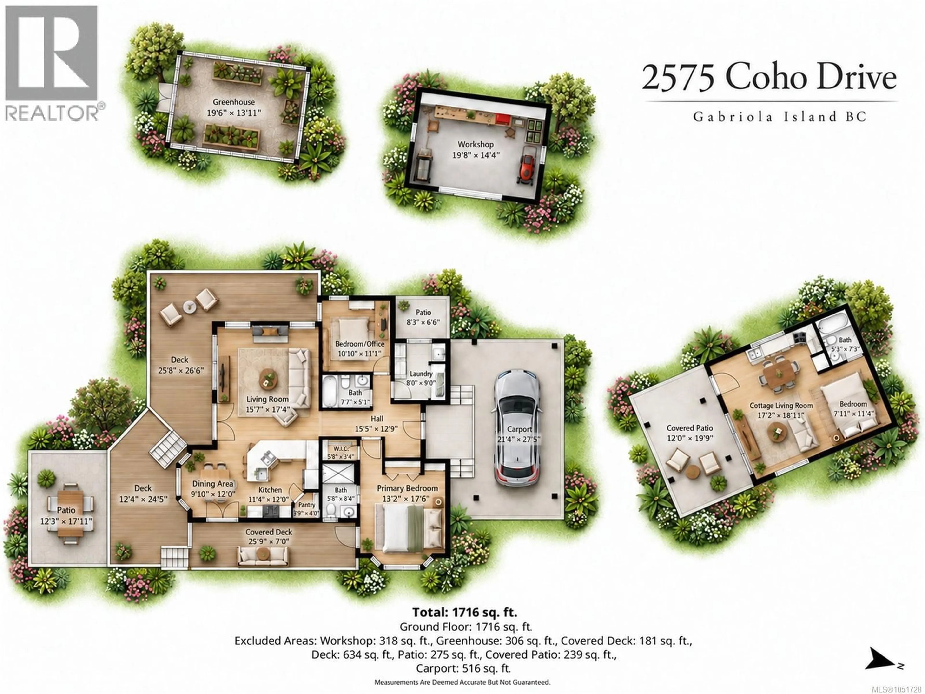 Floor plan for 2575 COHO DRIVE, Gabriola Island British Columbia V0R1X7