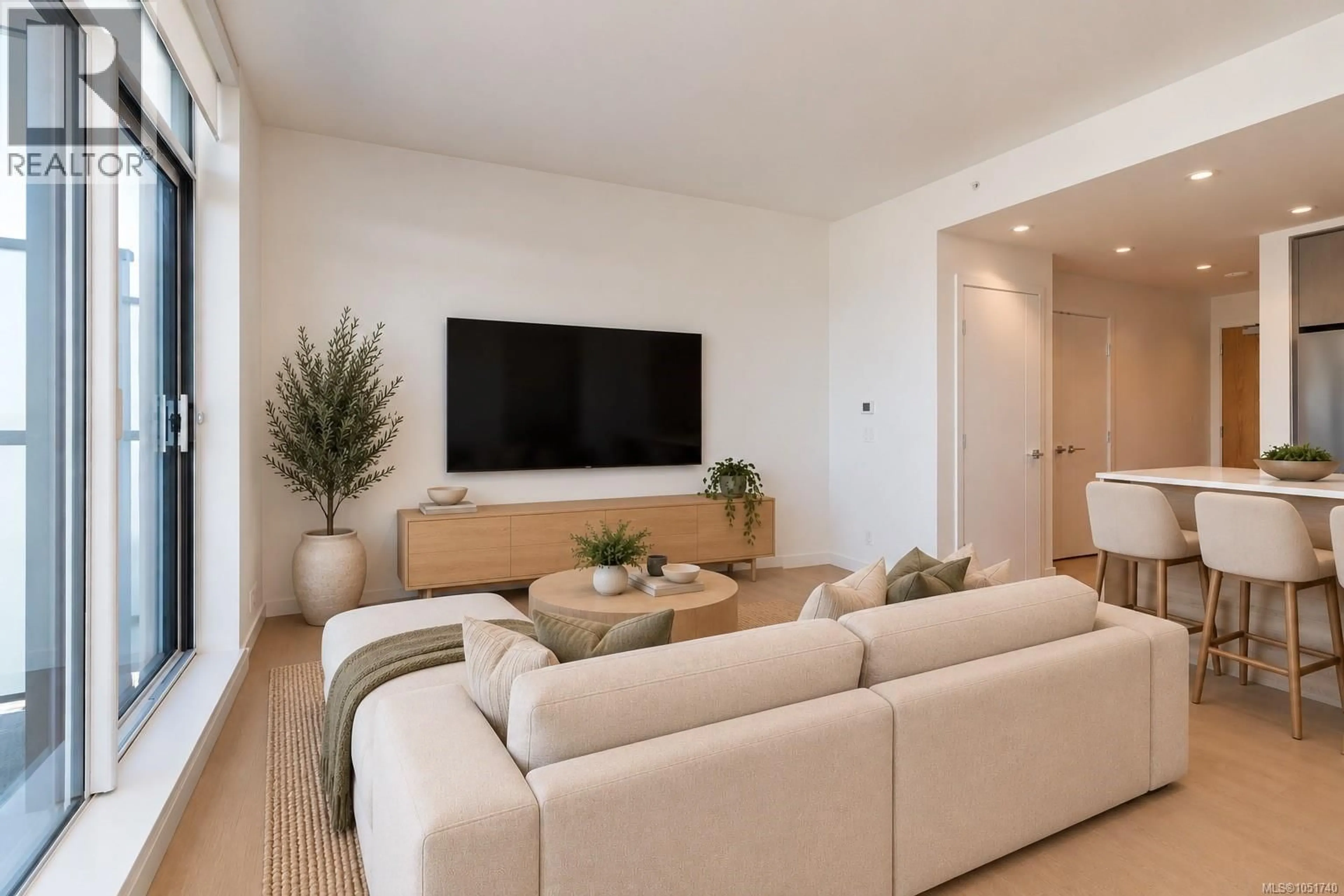 Living room with furniture, unknown for 1108 - 369 TYEE ROAD, Victoria British Columbia V9A0B6