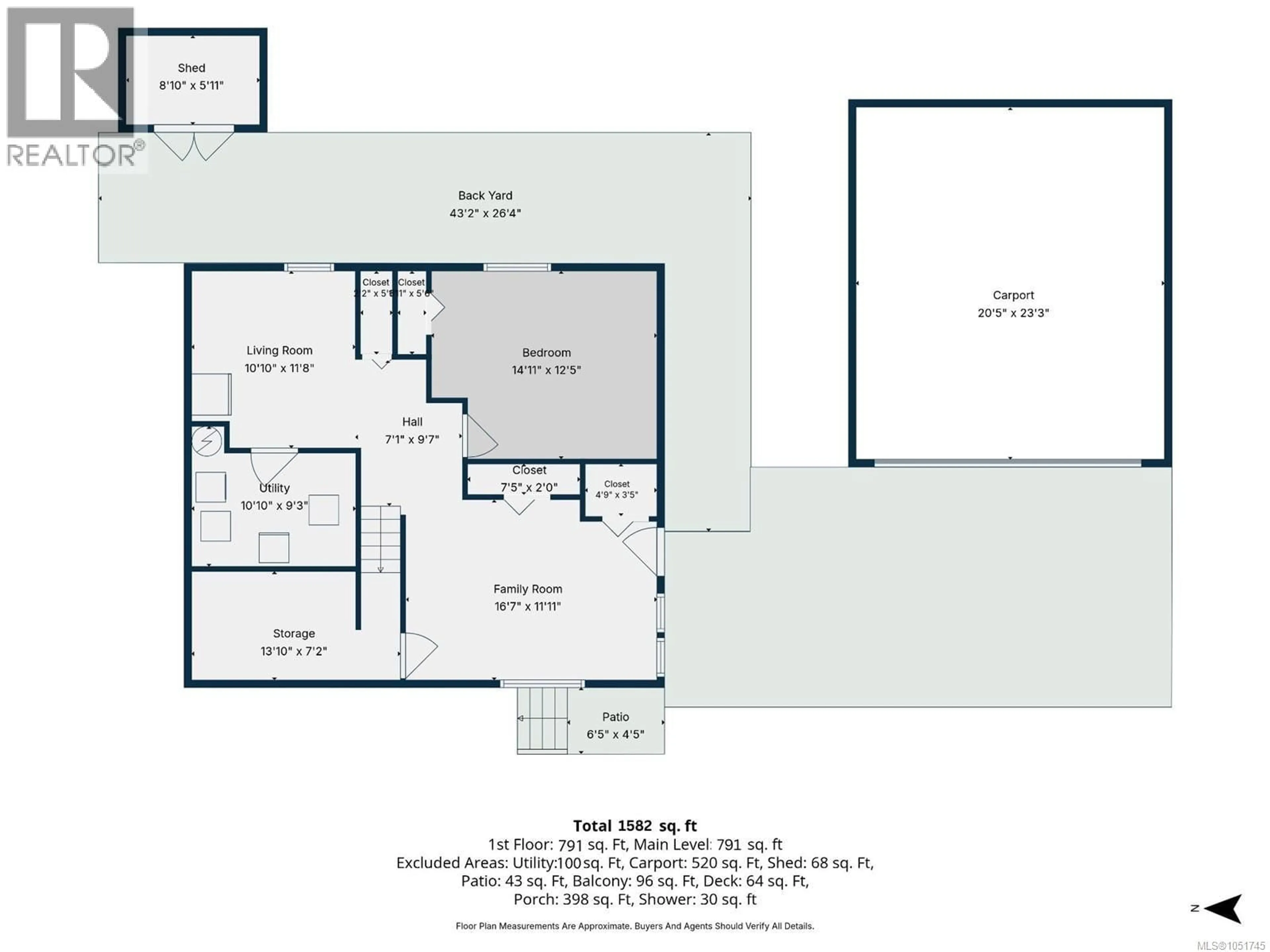 Floor plan for 10579 YOUBOU ROAD, Youbou British Columbia V0R3E1
