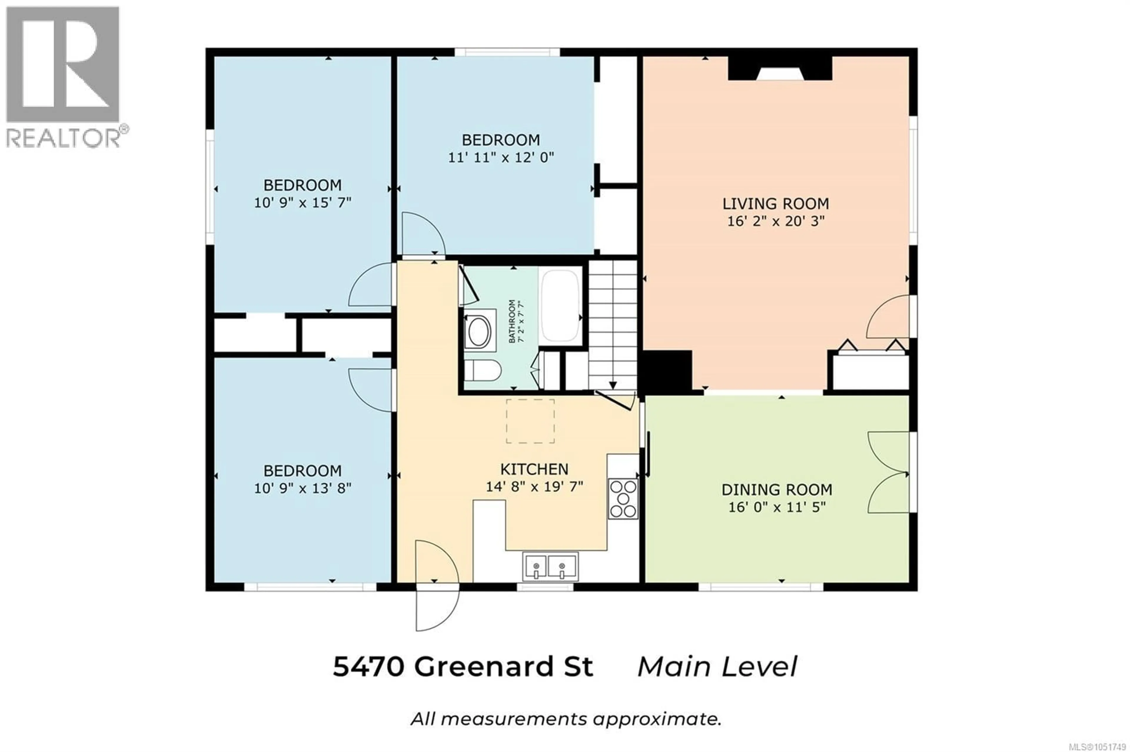 Floor plan for 5470 GREENARD STREET, Port Alberni British Columbia V9Y6T8