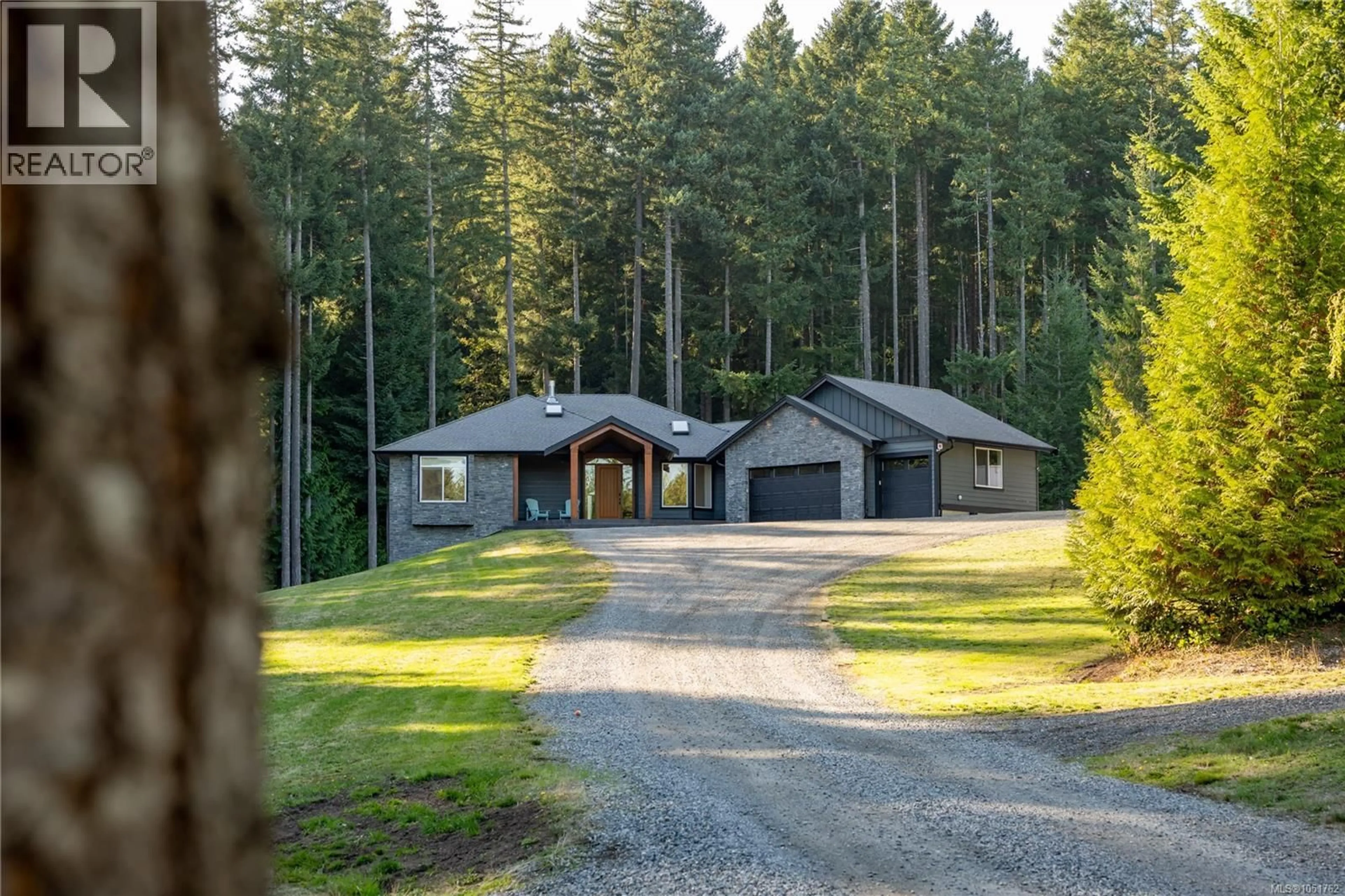 A pic from outside/outdoor area/front of a property/back of a property/a pic from drone, forest/trees view for 3349 CREEKSIDE PLACE, Nanaimo British Columbia V9R7C7