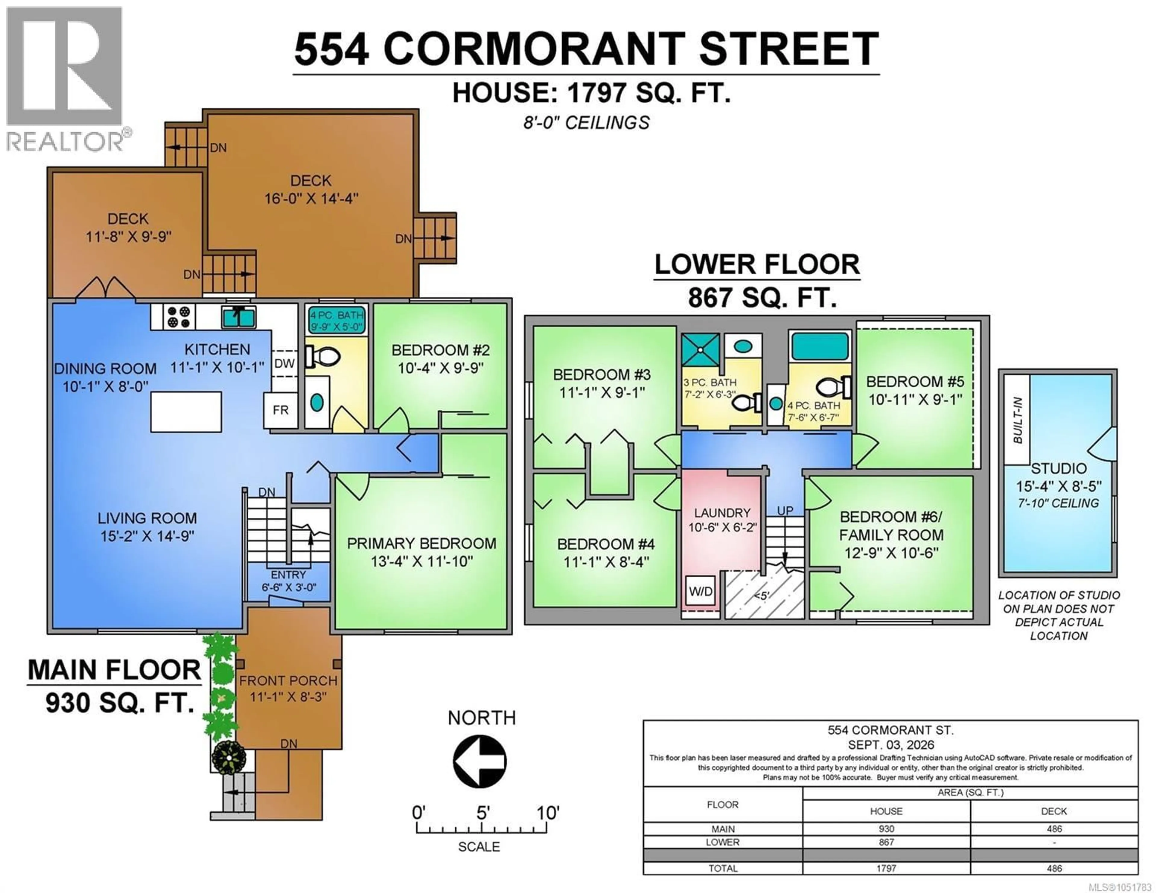 Floor plan for 554 CORMORANT STREET, Comox British Columbia V9M1Z9