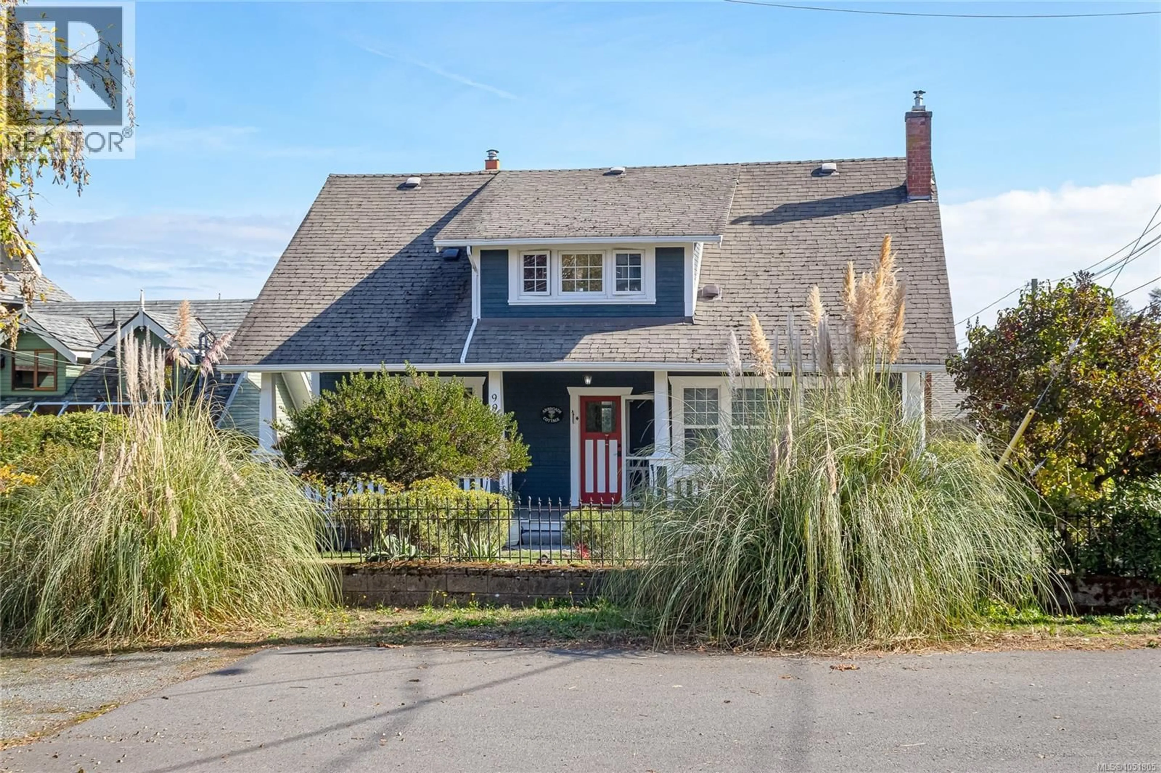 Home with vinyl exterior material, street for 9945 CEDAR STREET, Chemainus British Columbia V0R1K1