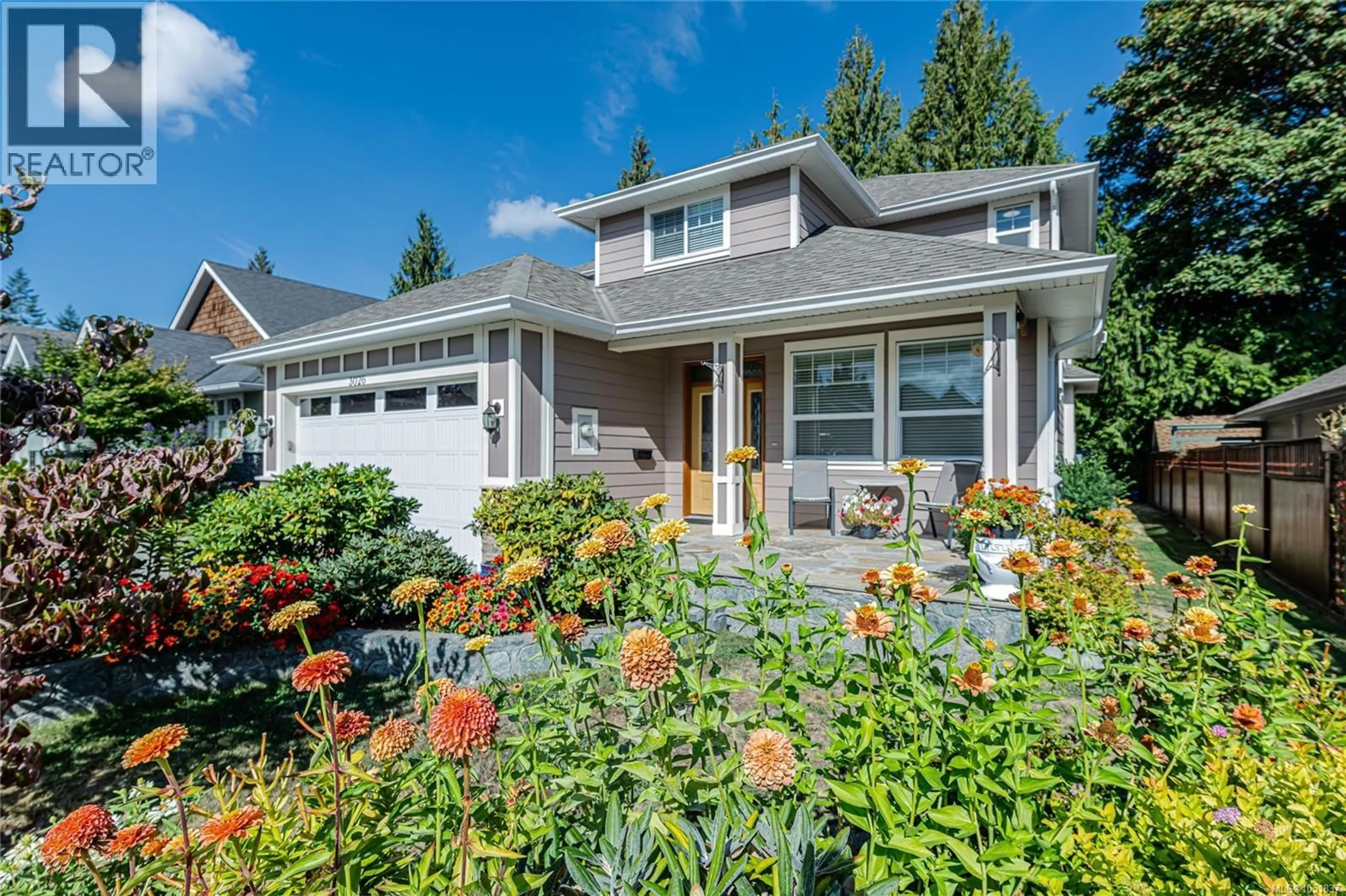 Home with vinyl exterior material, street for 3026 KEYSTONE DRIVE, Duncan British Columbia V9L0E1