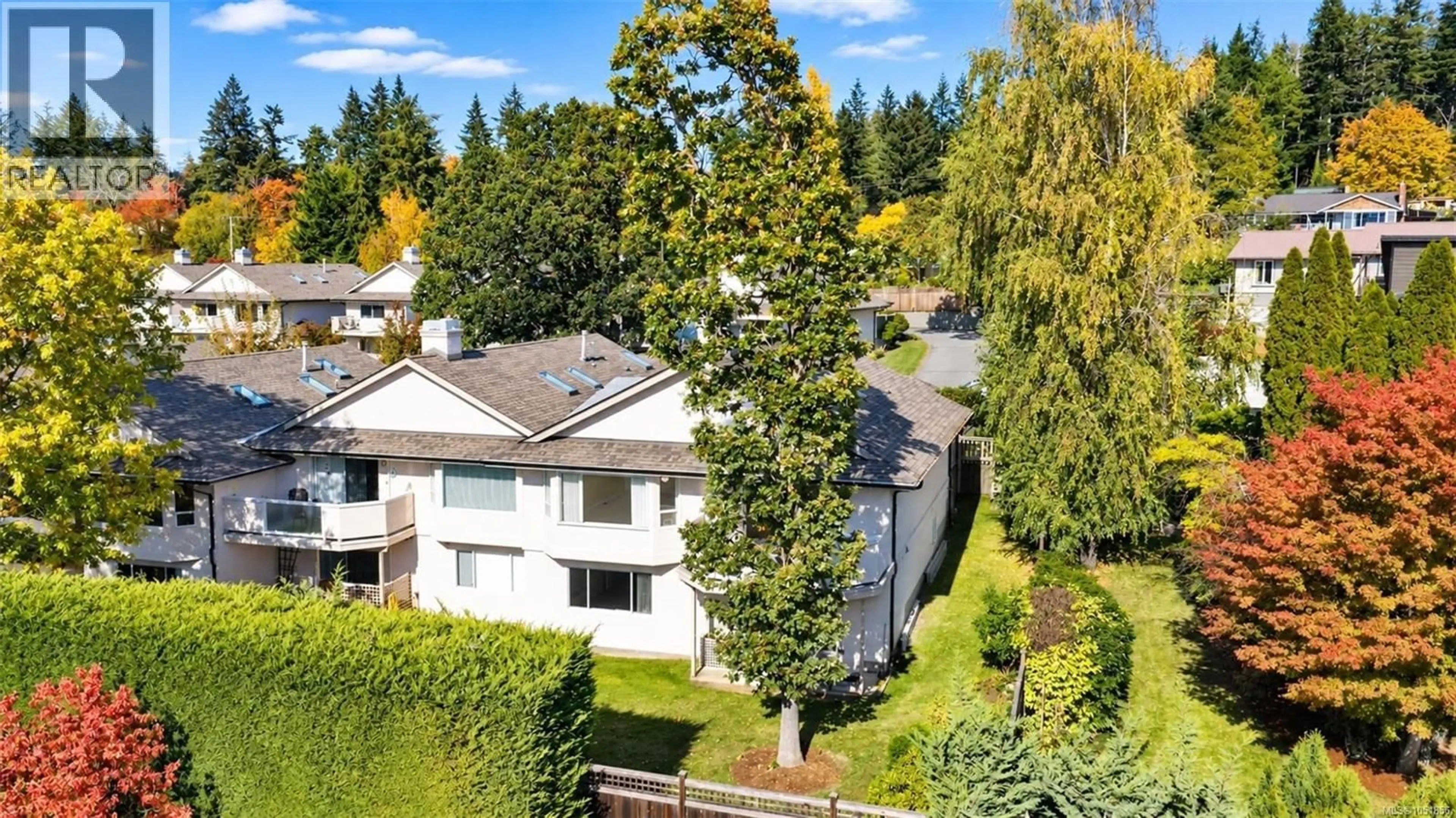 A pic from outside/outdoor area/front of a property/back of a property/a pic from drone, unknown for 22 - 5980 JAYNES ROAD, Duncan British Columbia V9L4X6