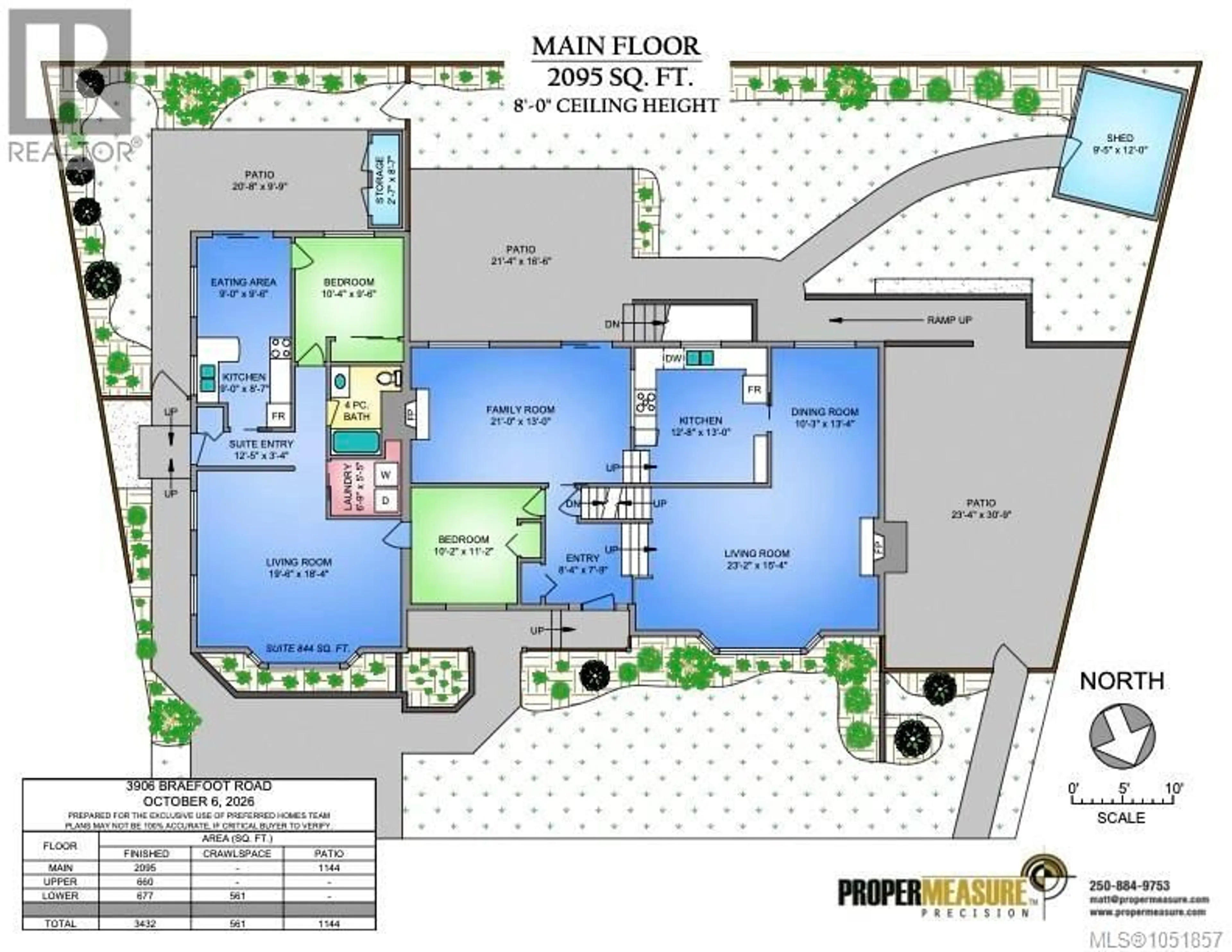 Floor plan for 3906 BRAEFOOT ROAD, Saanich British Columbia V8P3T2