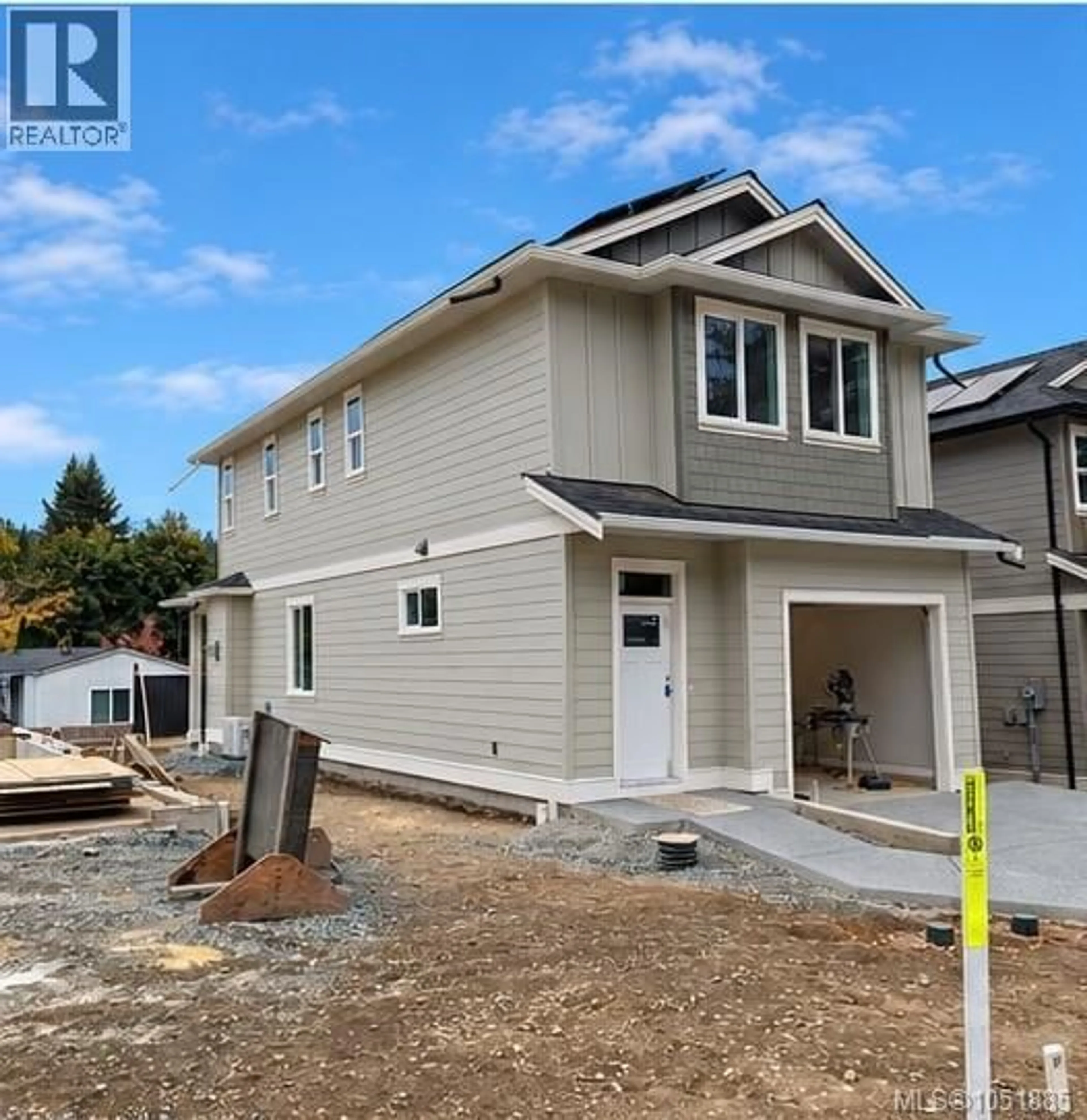 Home with vinyl exterior material, street for 1324 MCKINLEY ROAD, Ladysmith British Columbia V9G1R2