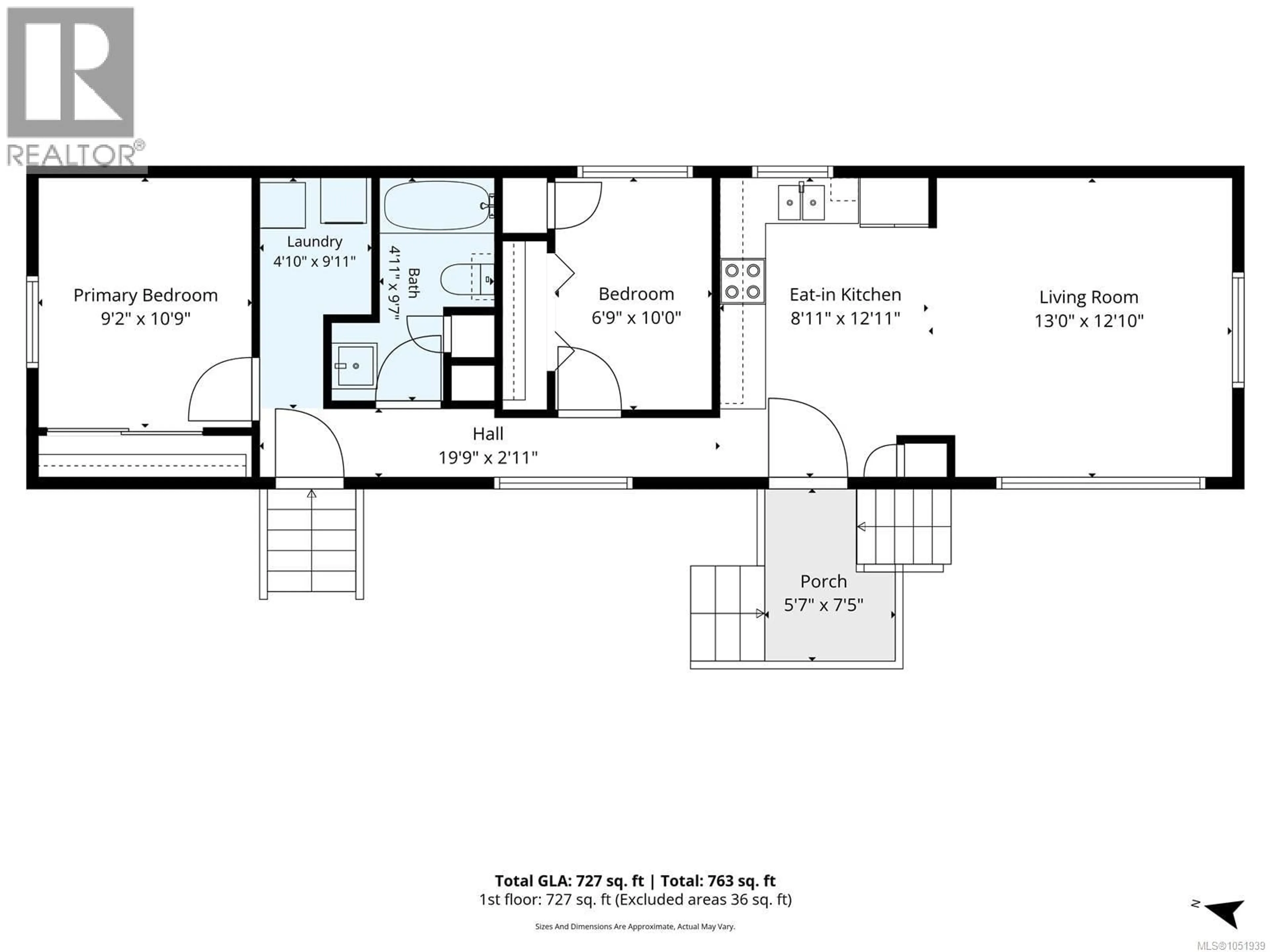 Floor plan for 2 - 3258 ALBERNI HIGHWAY, Port Alberni British Columbia V9Y8G4