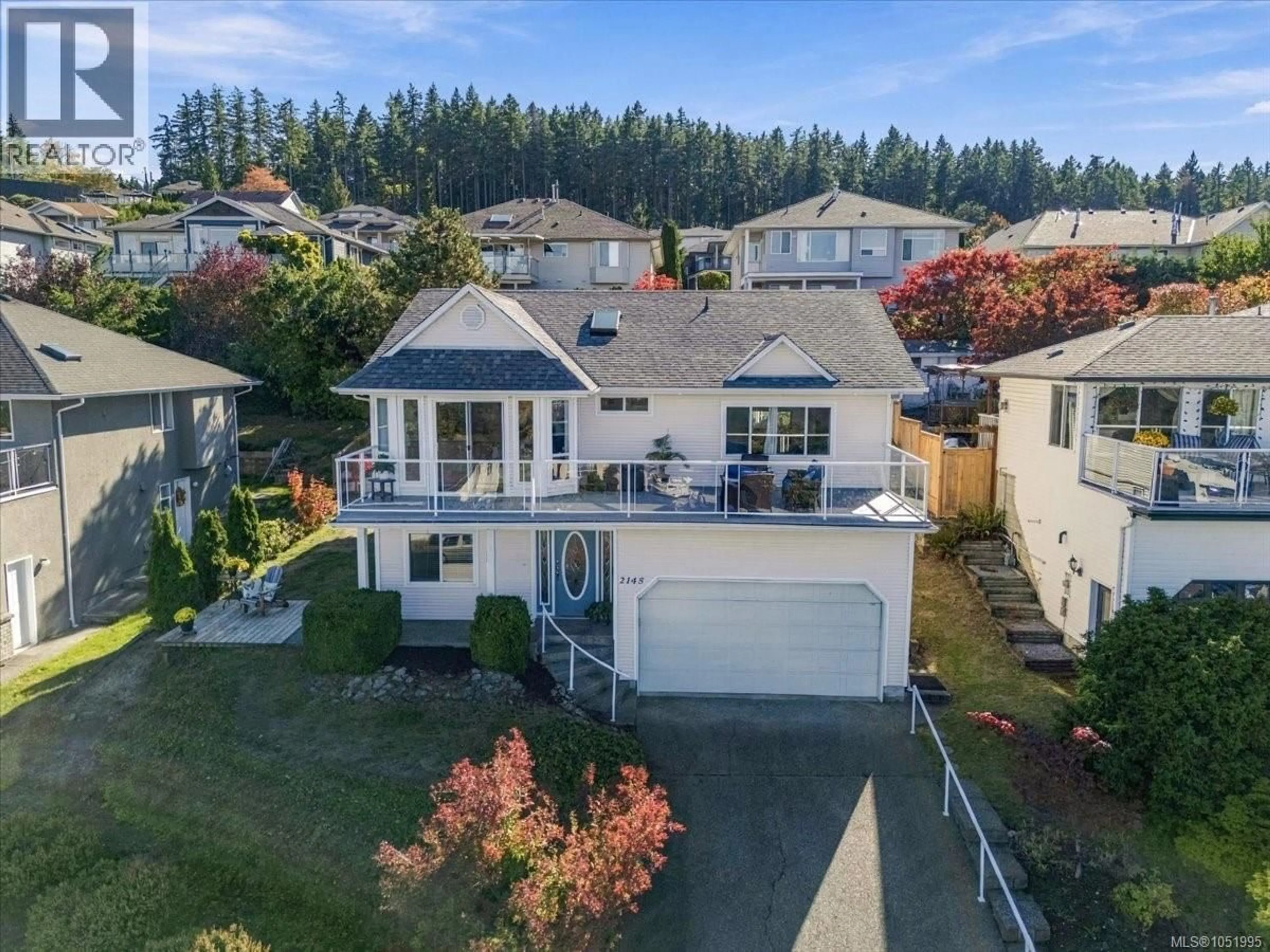A pic from outside/outdoor area/front of a property/back of a property/a pic from drone, unknown for 2145 WOODTHRUSH PLACE, Nanaimo British Columbia V9R6V3