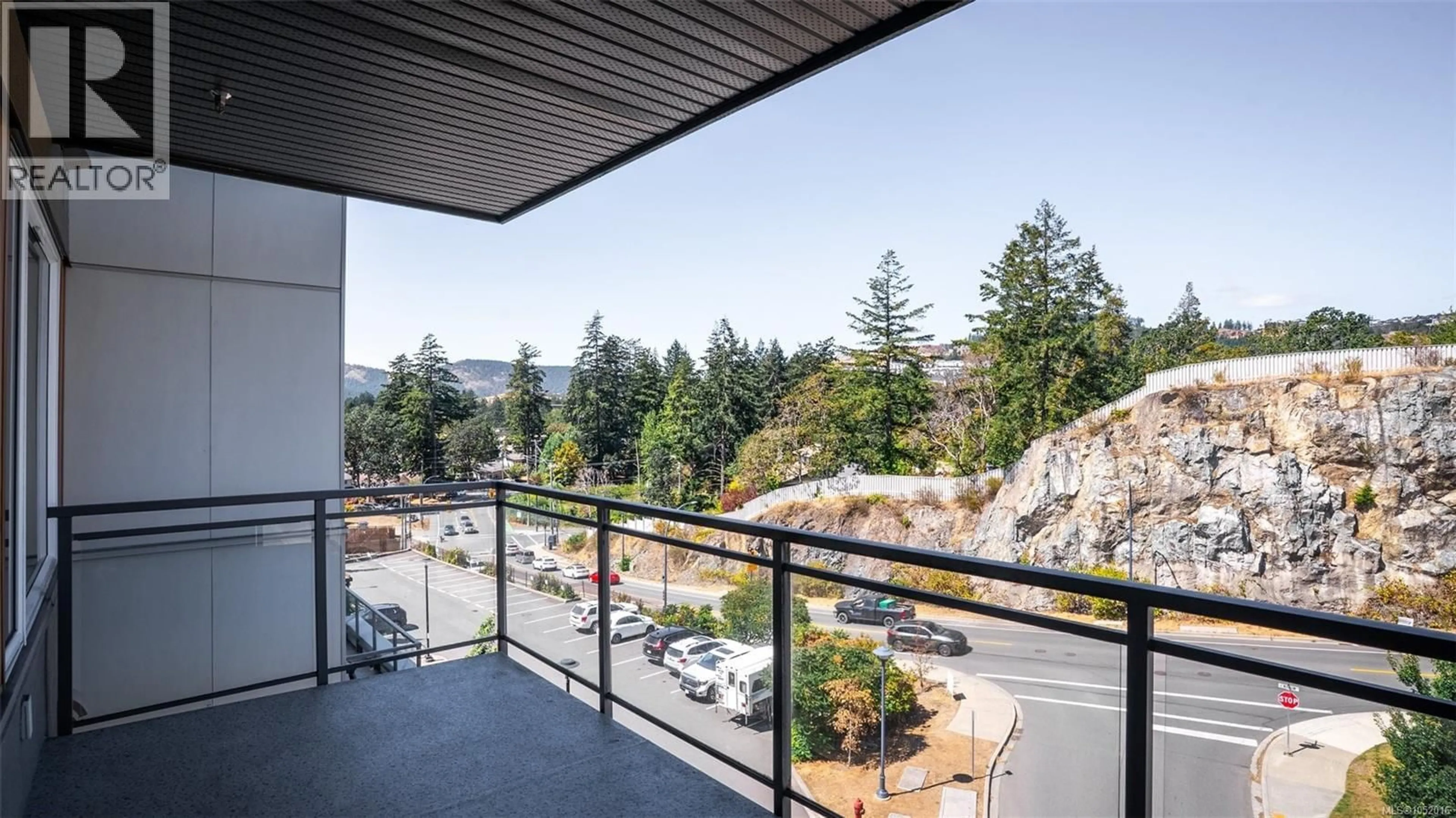 Patio, mountain view for 412 - 967 WHIRLAWAY CRESCENT, Langford British Columbia V9B0Y1