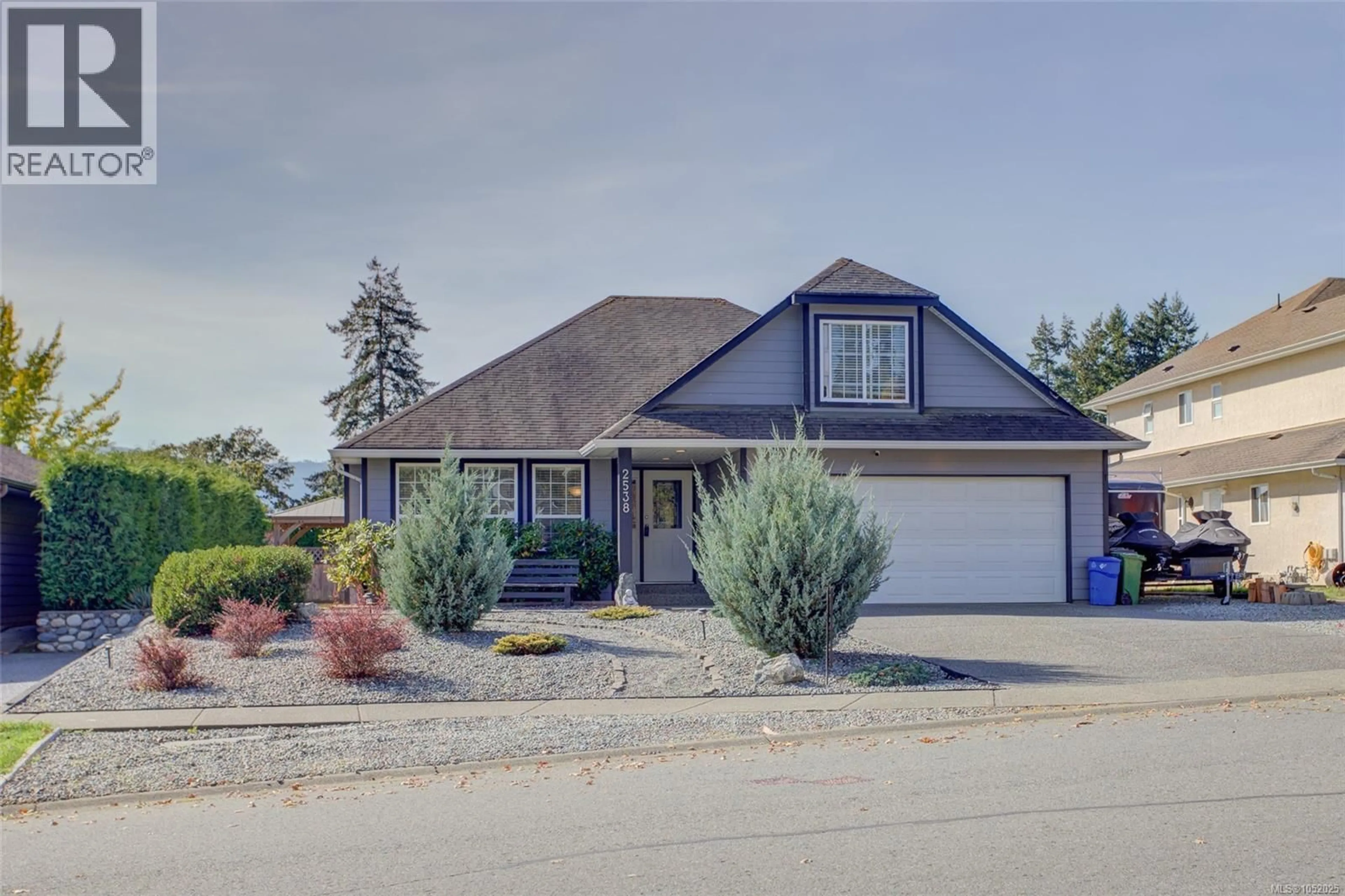 Home with vinyl exterior material, street for 2538 TRILLIUM TERRACE, Duncan British Columbia V9L5J7