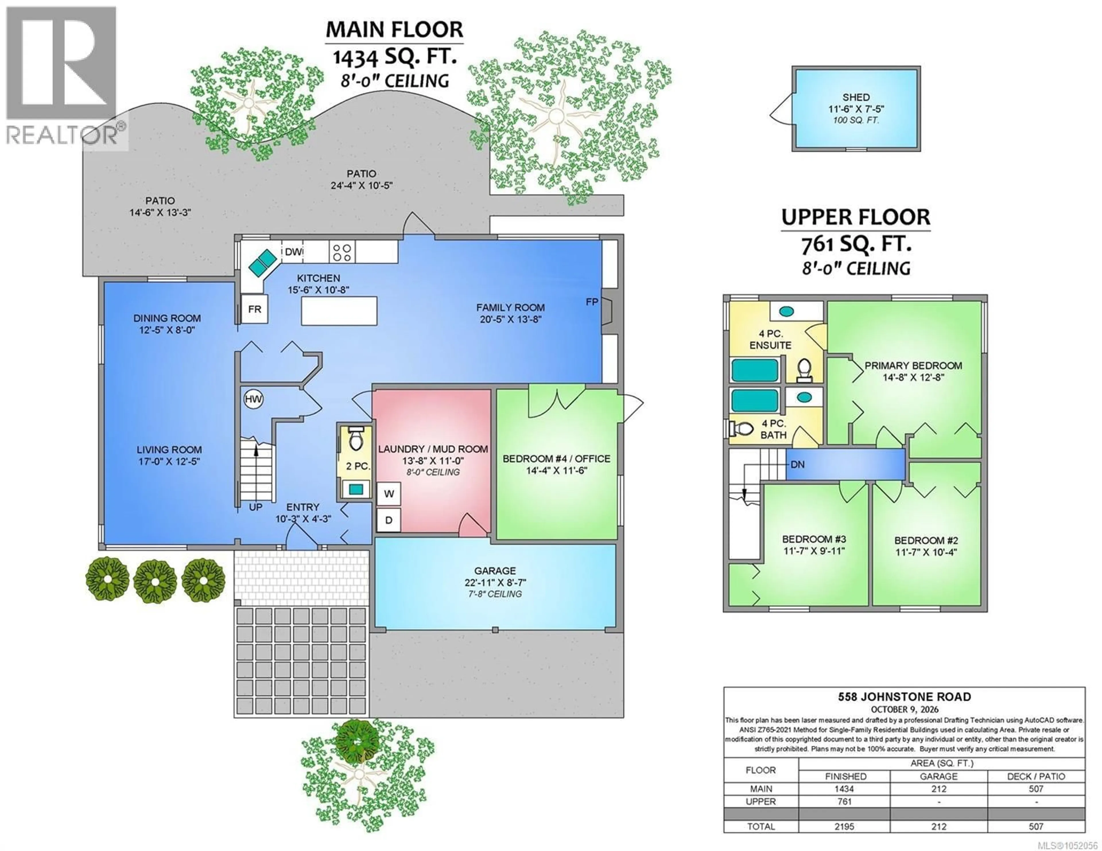 Floor plan for 558 JOHNSTONE ROAD, French Creek British Columbia V9P2A5