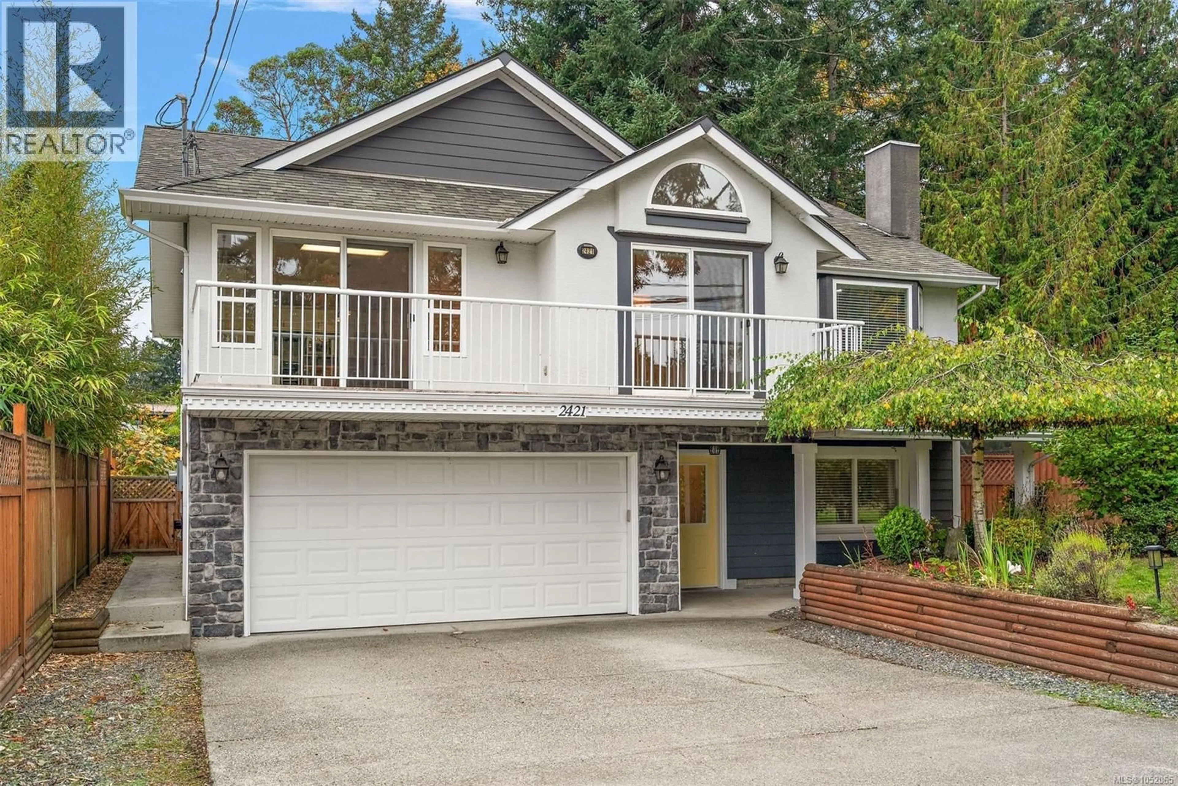 Home with vinyl exterior material, street for 2421 TANNER ROAD, Central Saanich British Columbia V8Z6K4