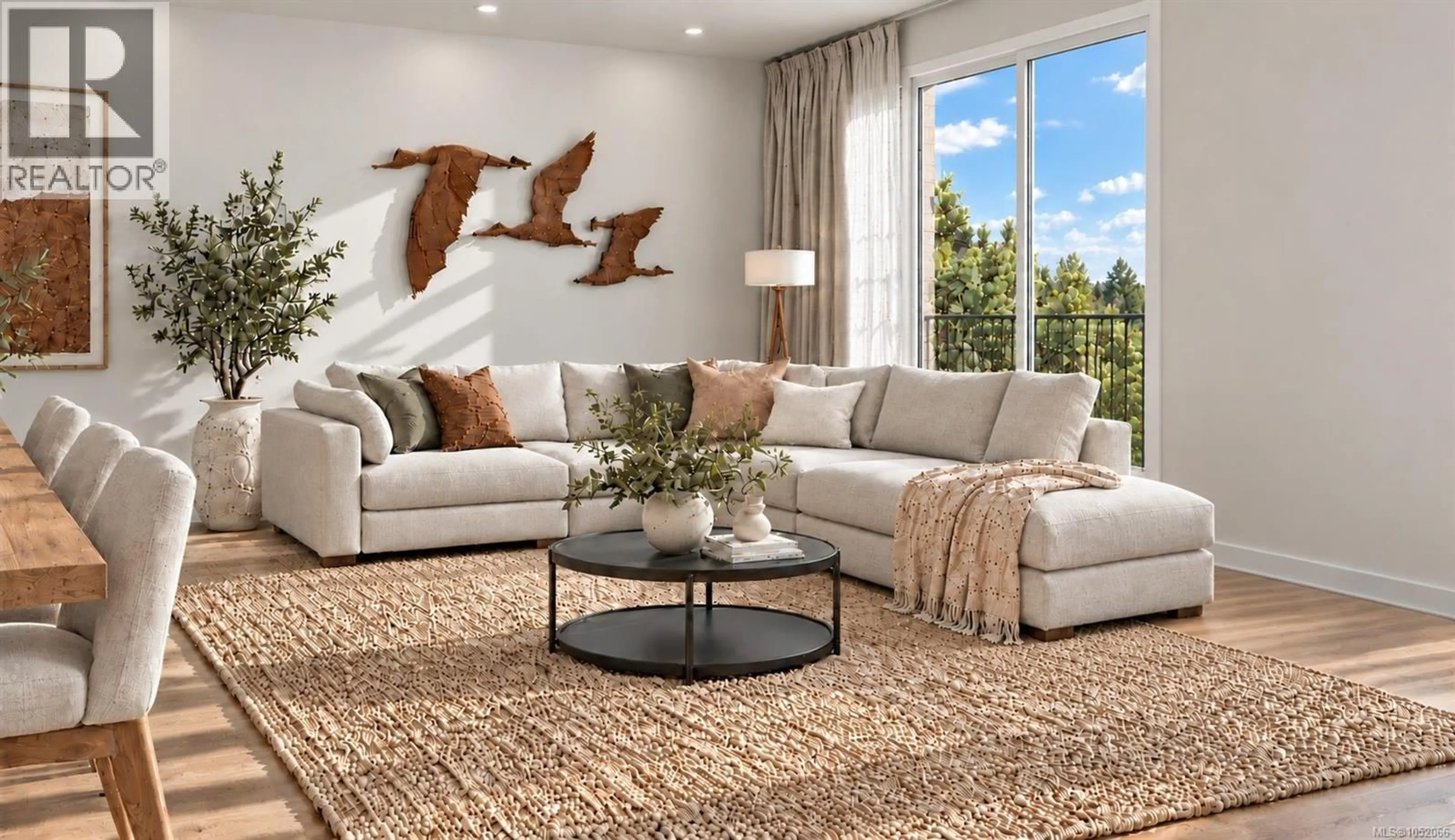 Living room with furniture, carpet floor for 103 - 936 ORONO AVENUE, Langford British Columbia V9B2T9