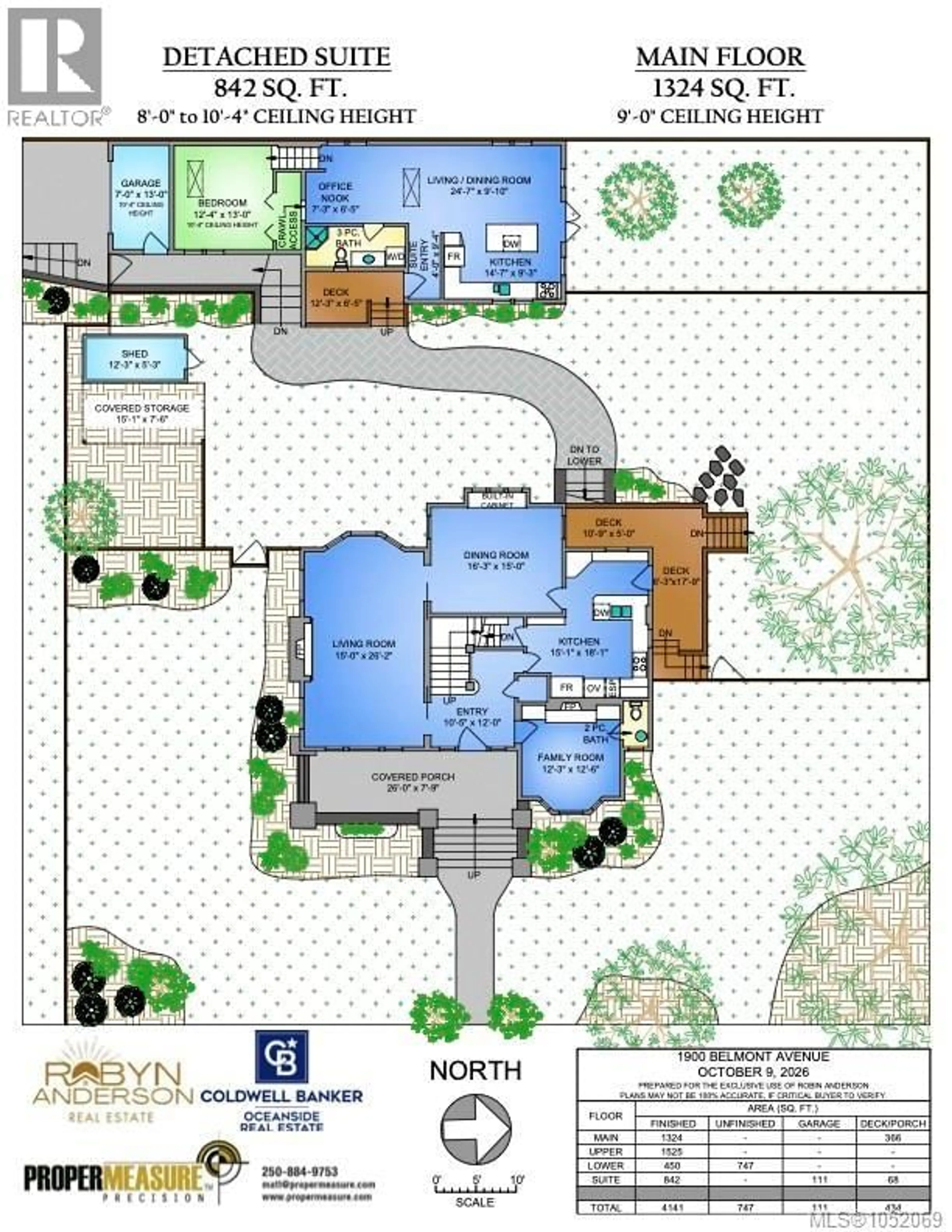 Floor plan for 1900 BELMONT AVENUE, Victoria British Columbia V9R3Z4