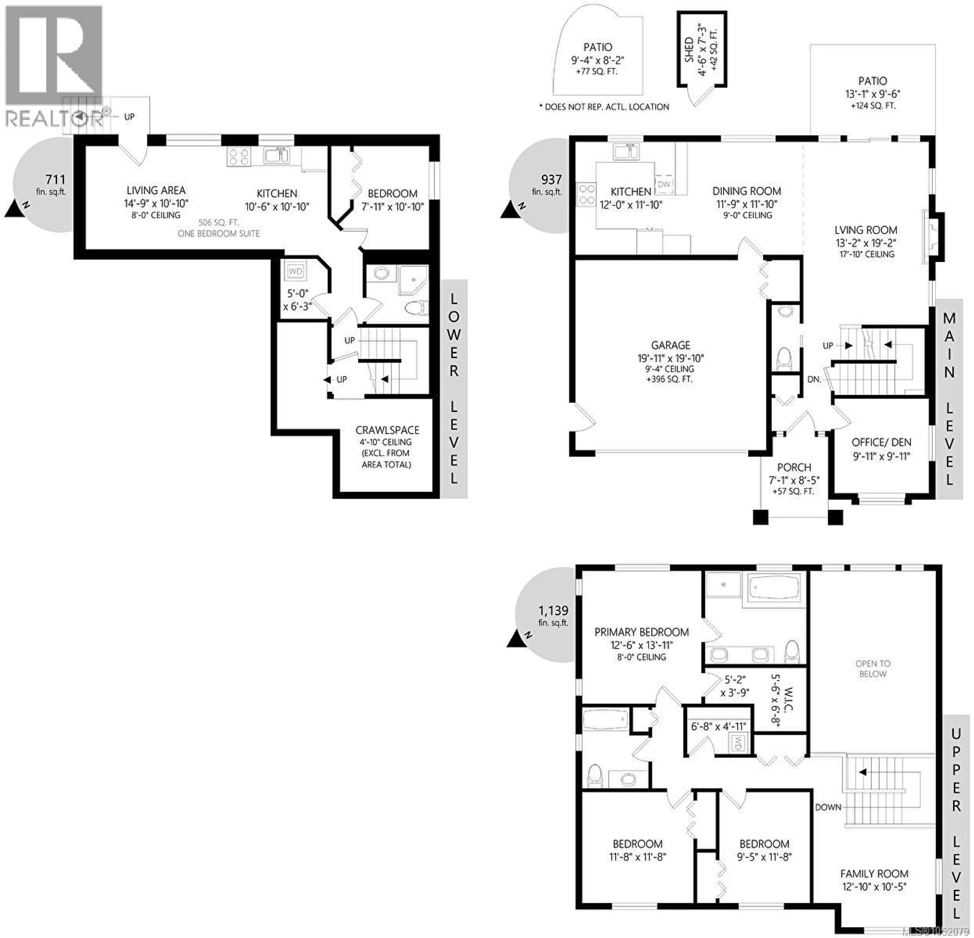 Floor plan for 164 LEVISTA PLACE, View Royal British Columbia V9B0K7