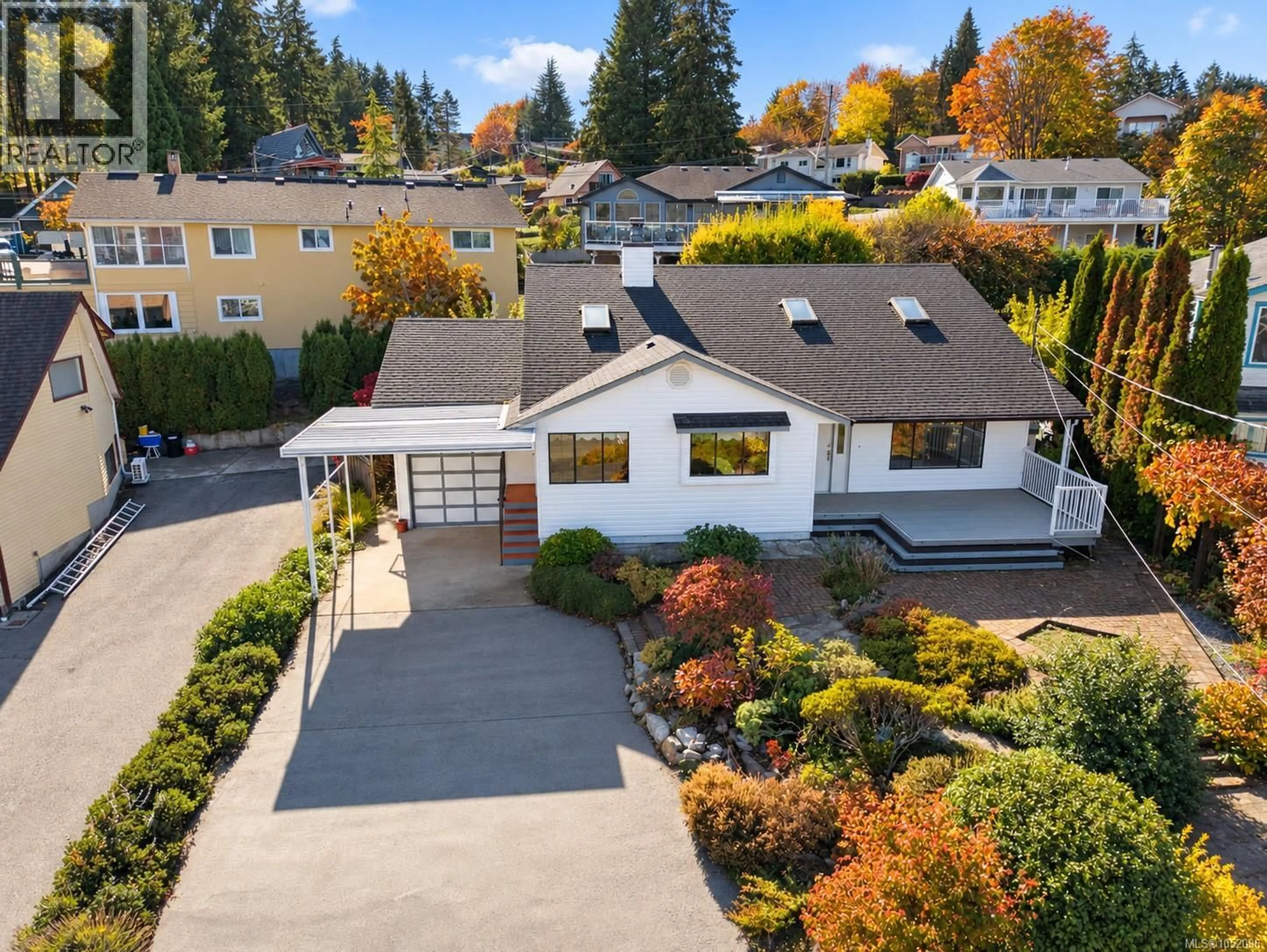 A pic from outside/outdoor area/front of a property/back of a property/a pic from drone, street for 1750 PRITCHARD ROAD, Cowichan Bay British Columbia V0R1N1