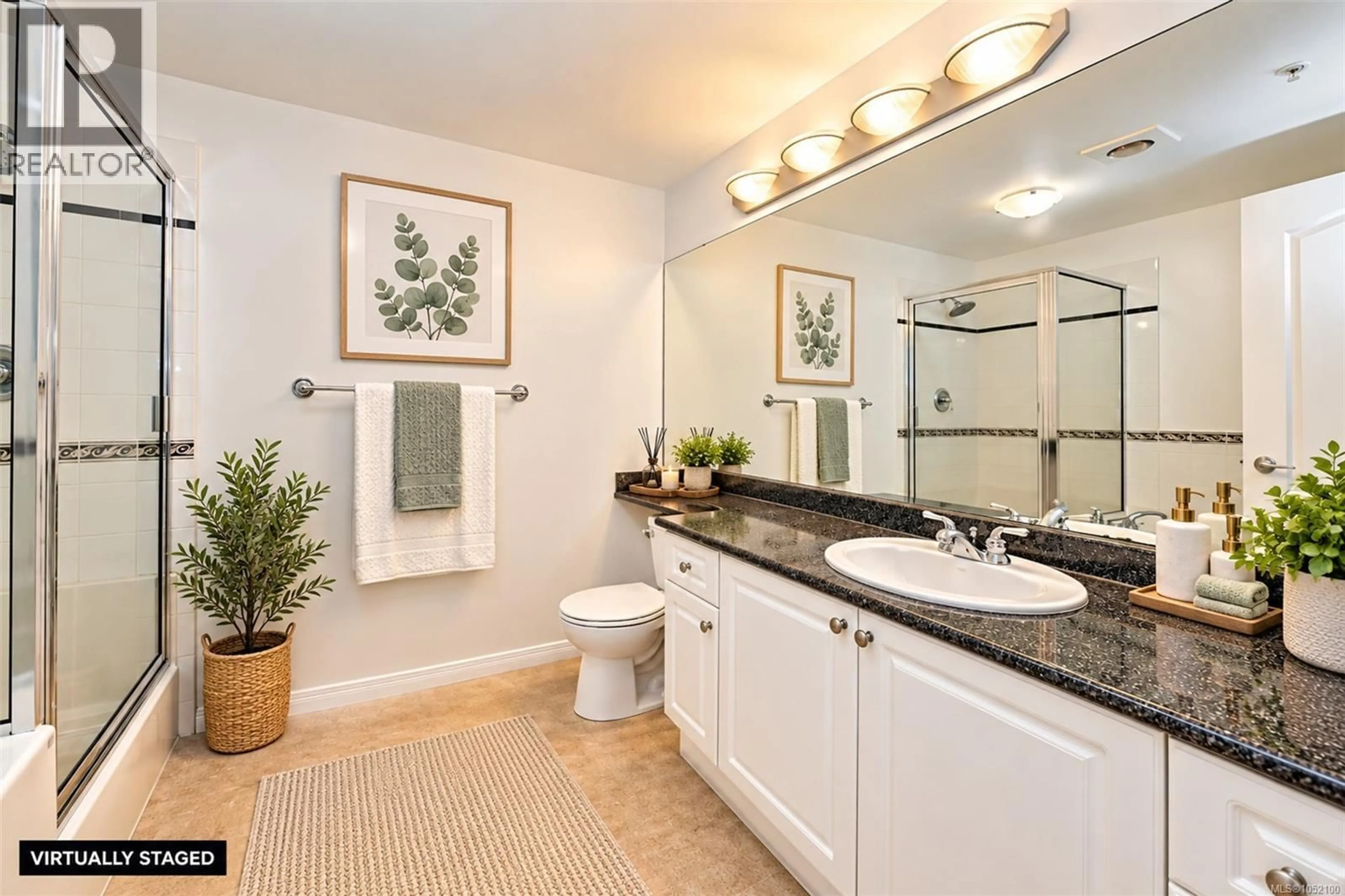 Standard bathroom, ceramic/tile floor for 109 - 380 WATERFRONT CRESCENT, Victoria British Columbia V8T5K3