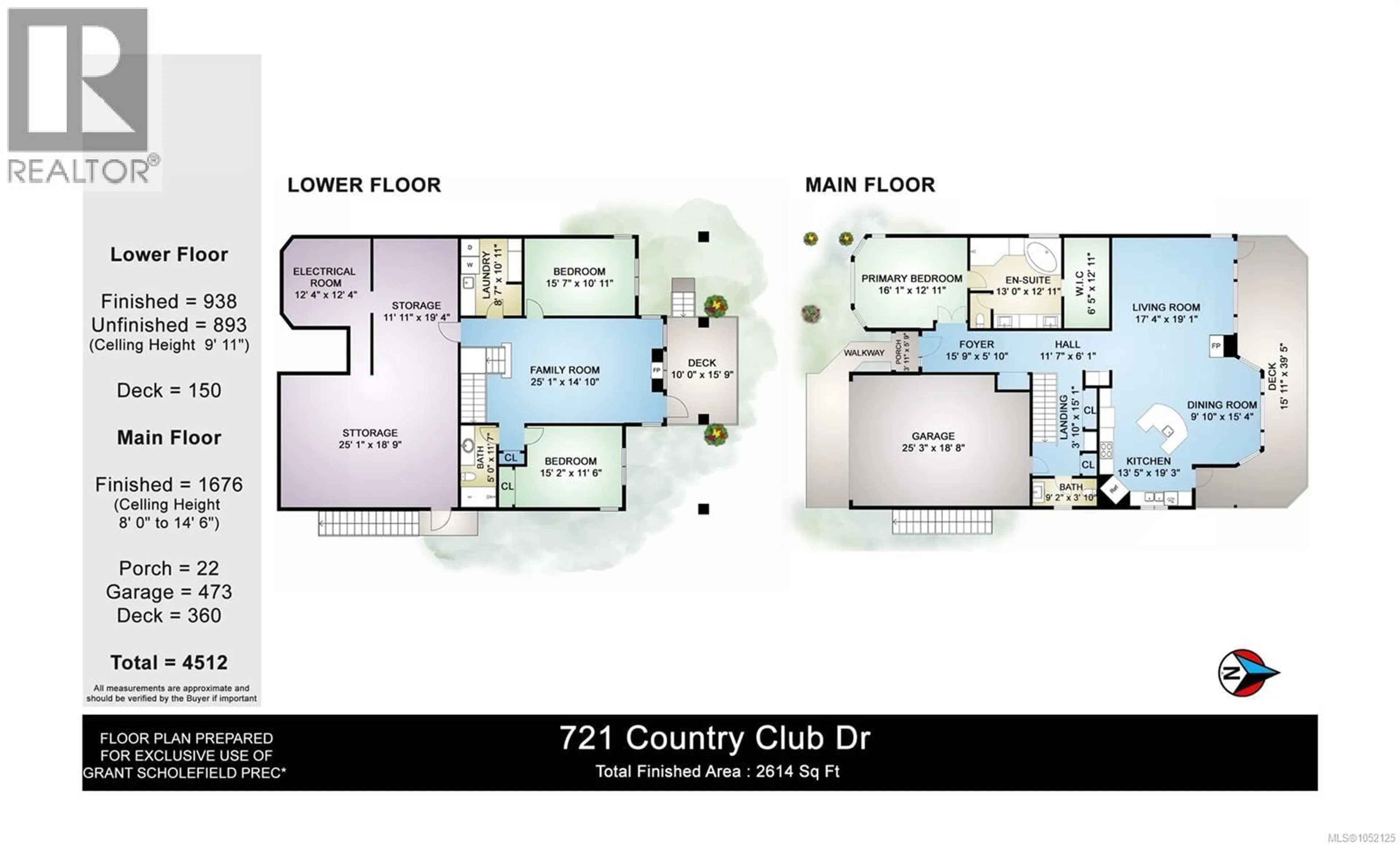 Floor plan for 721 COUNTRY CLUB DRIVE, Cobble Hill British Columbia V0R1L1