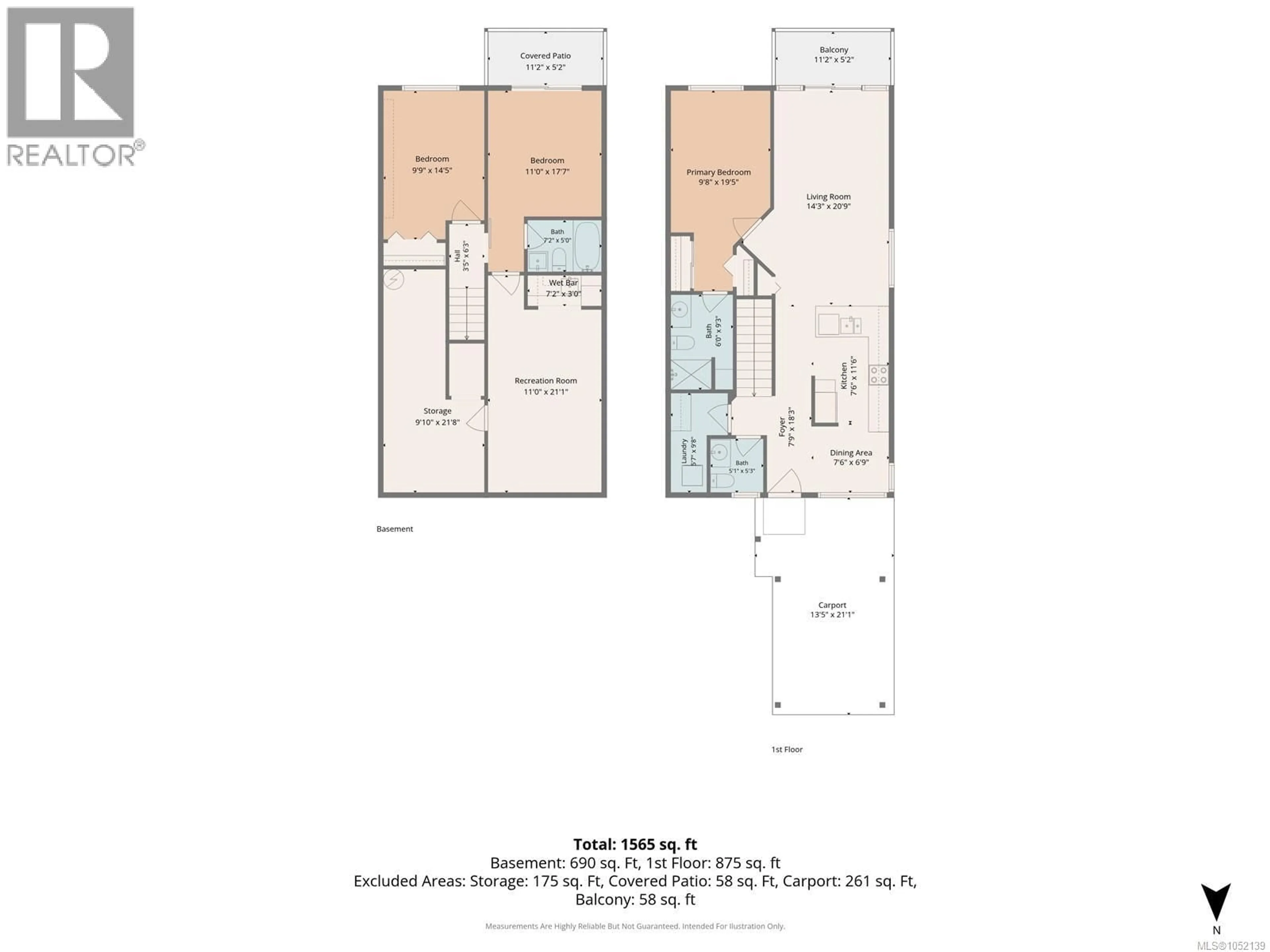 Floor plan for 213 - 930 BRAIDWOOD ROAD, Courtenay British Columbia V9N3R9