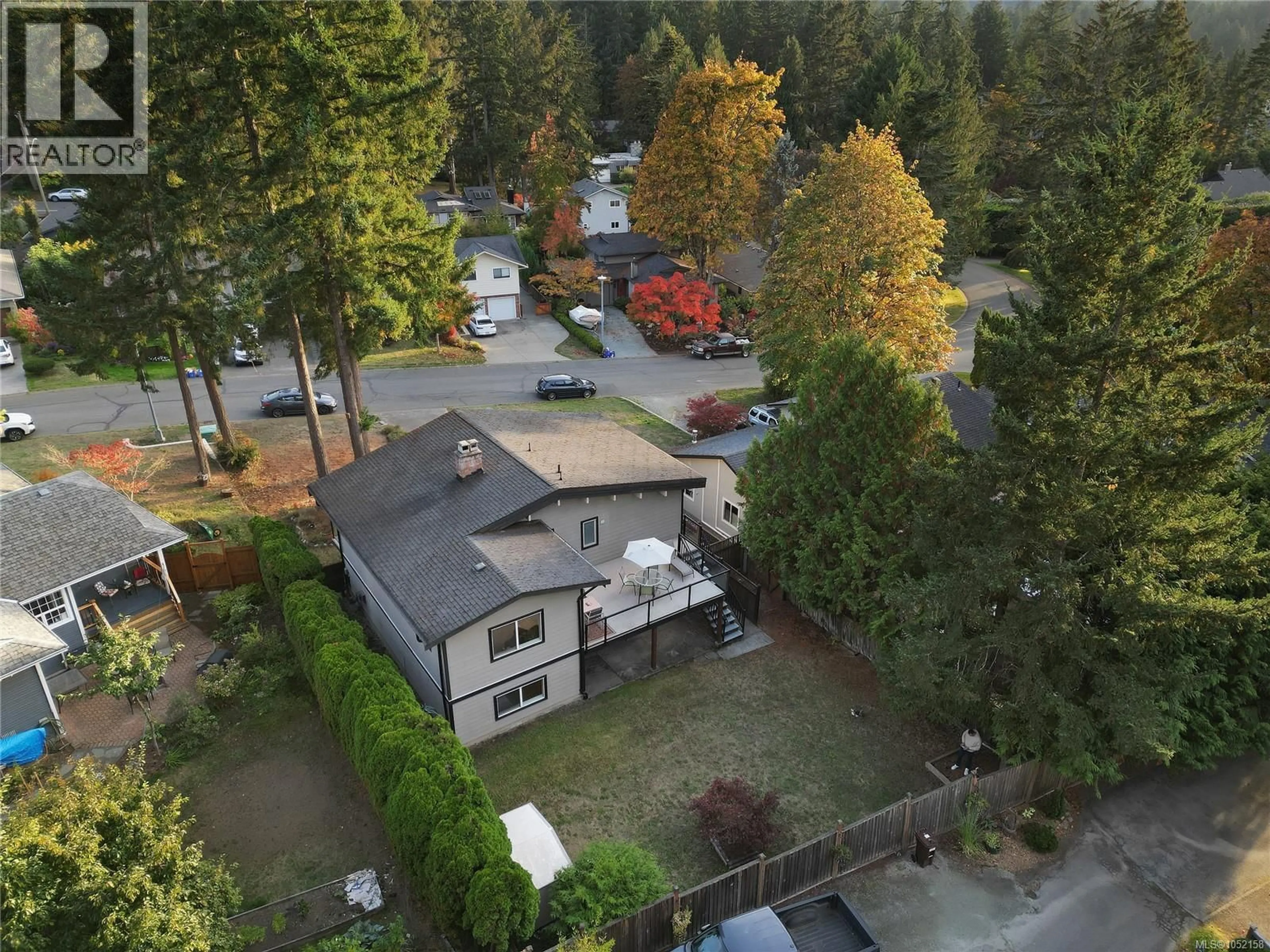 A pic from outside/outdoor area/front of a property/back of a property/a pic from drone, unknown for 7036 CON-ADA ROAD, Central Saanich British Columbia V8M1E7