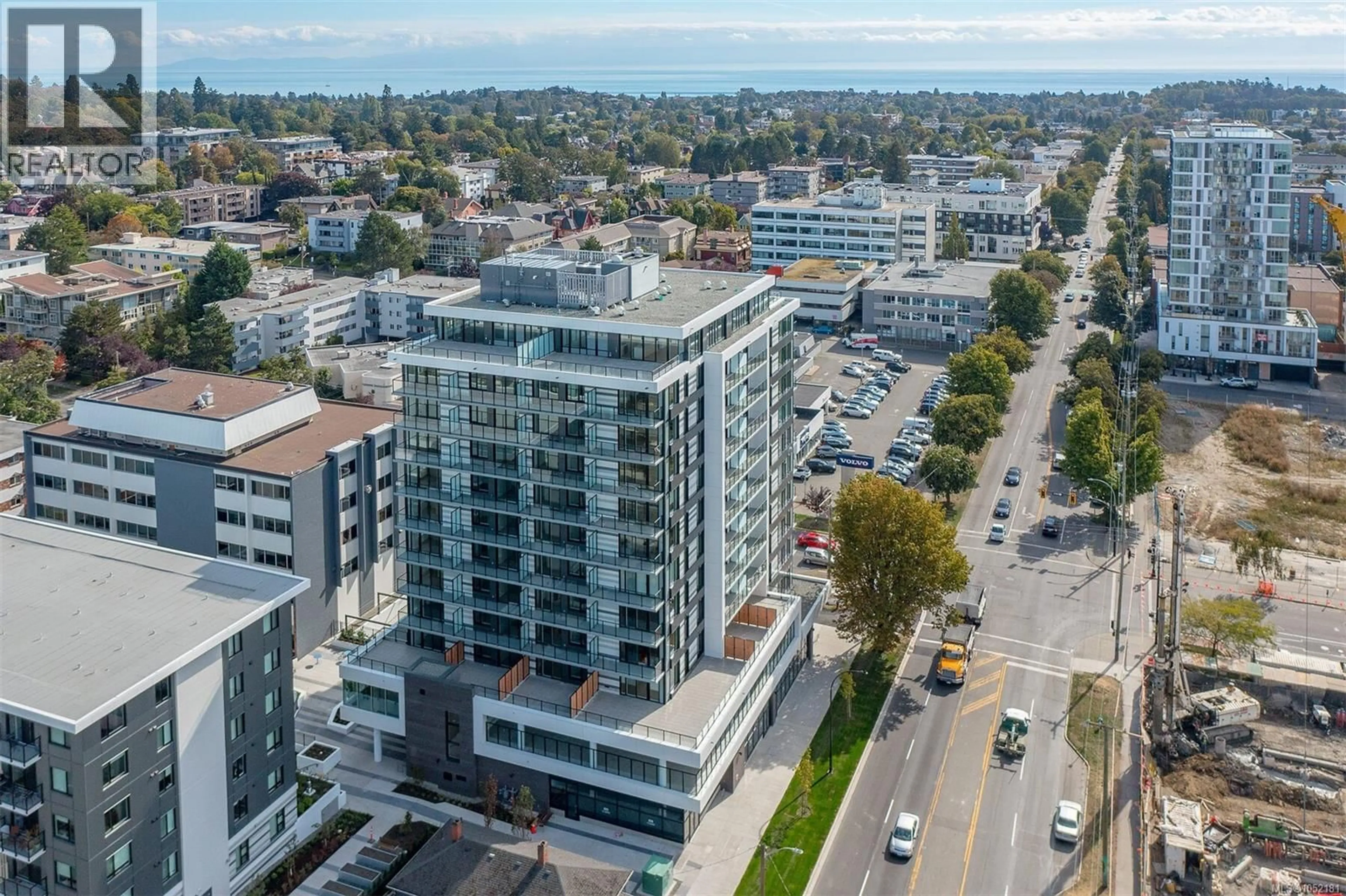 A pic from outside/outdoor area/front of a property/back of a property/a pic from drone, city buildings view from balcony for 1010 - 1100 YATES STREET, Victoria British Columbia V8V0H5