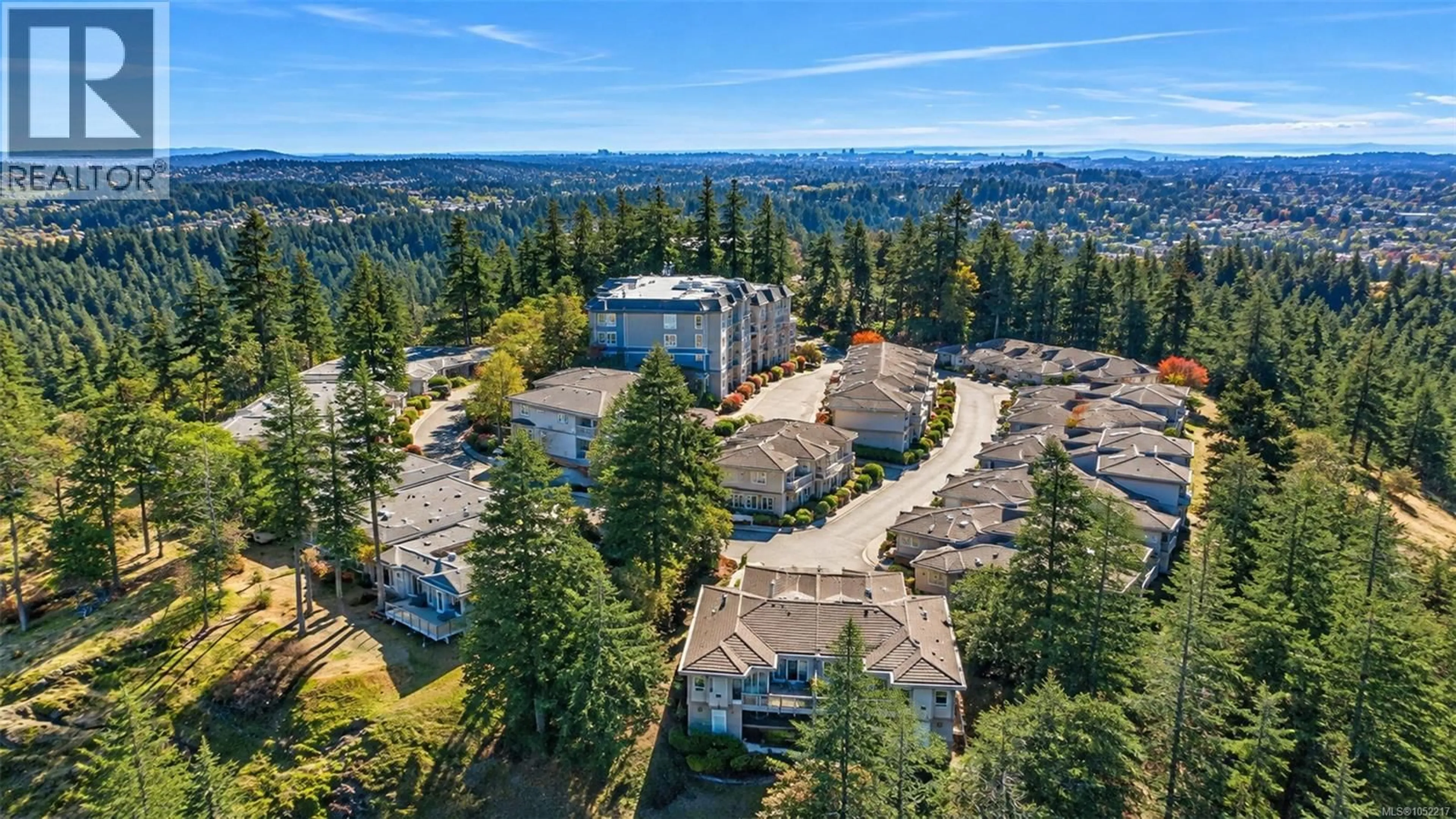 A pic from outside/outdoor area/front of a property/back of a property/a pic from drone, mountain view for 10 - 942 BOULDERWOOD RISE, Saanich British Columbia V8Y3H5