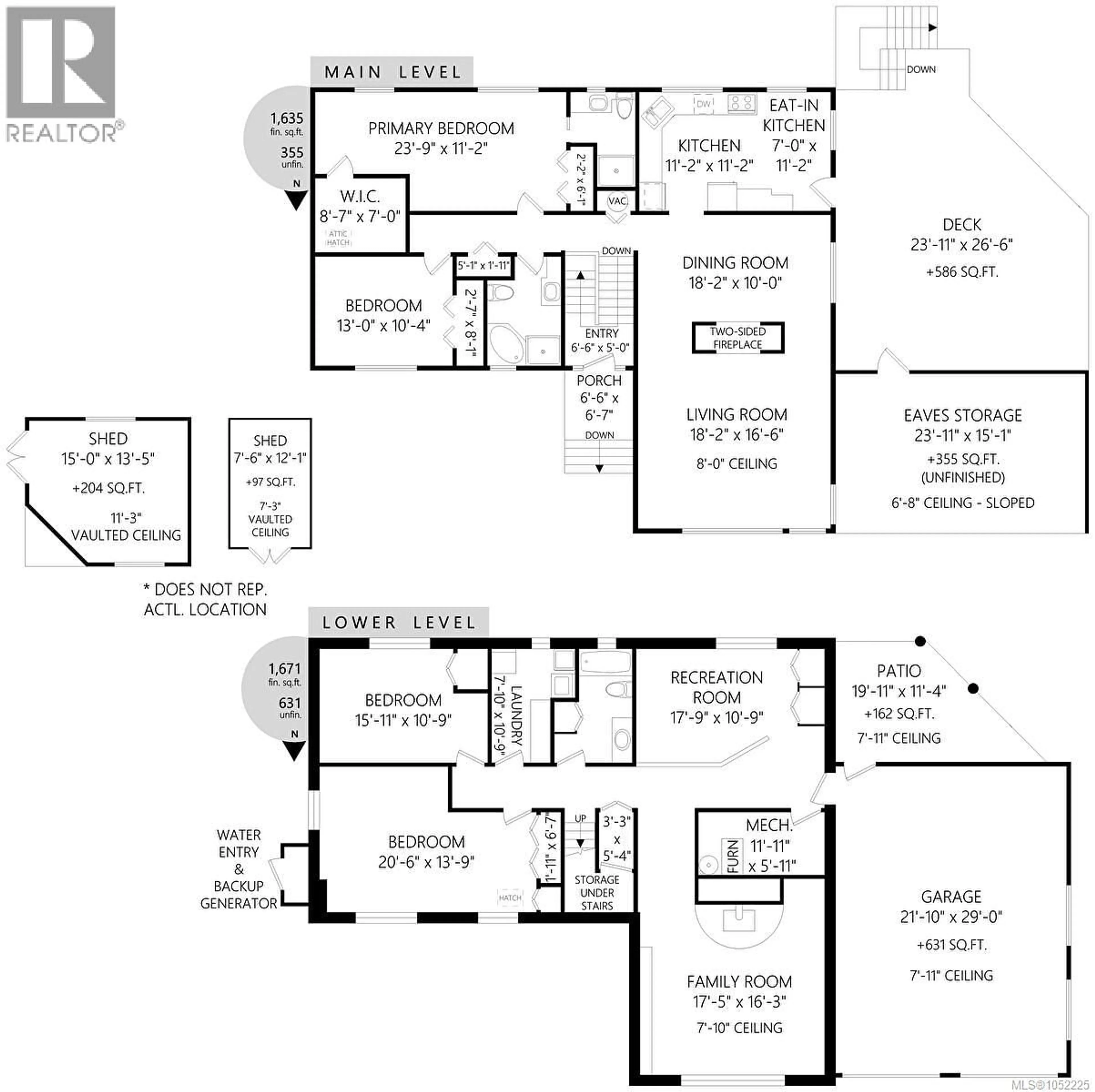Floor plan for 9723 ARDMORE DRIVE, North Saanich British Columbia V8L5H5