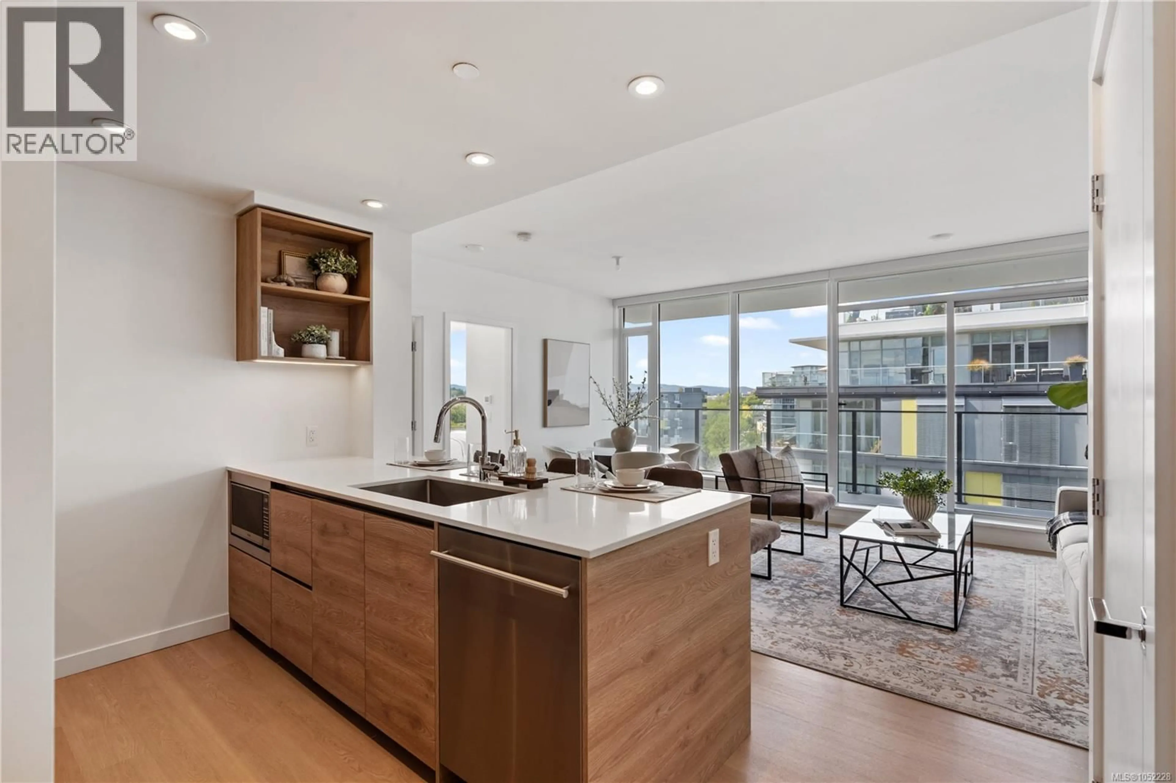 Open concept kitchen, unknown for 908 - 369 TYEE ROAD, Victoria British Columbia V9A0B6