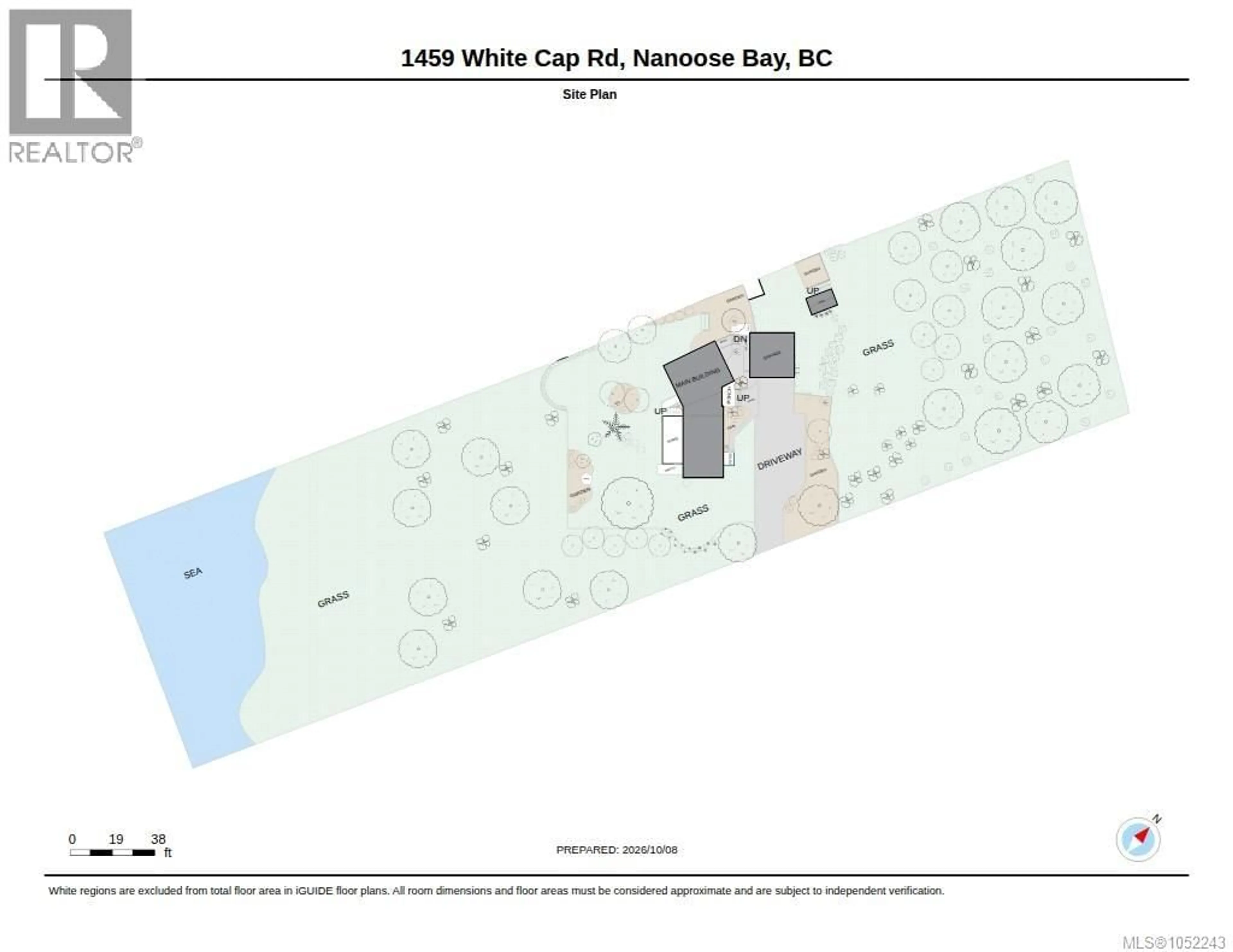 Floor plan for 1459 WHITECAP ROAD, Nanoose Bay British Columbia V9P9B6