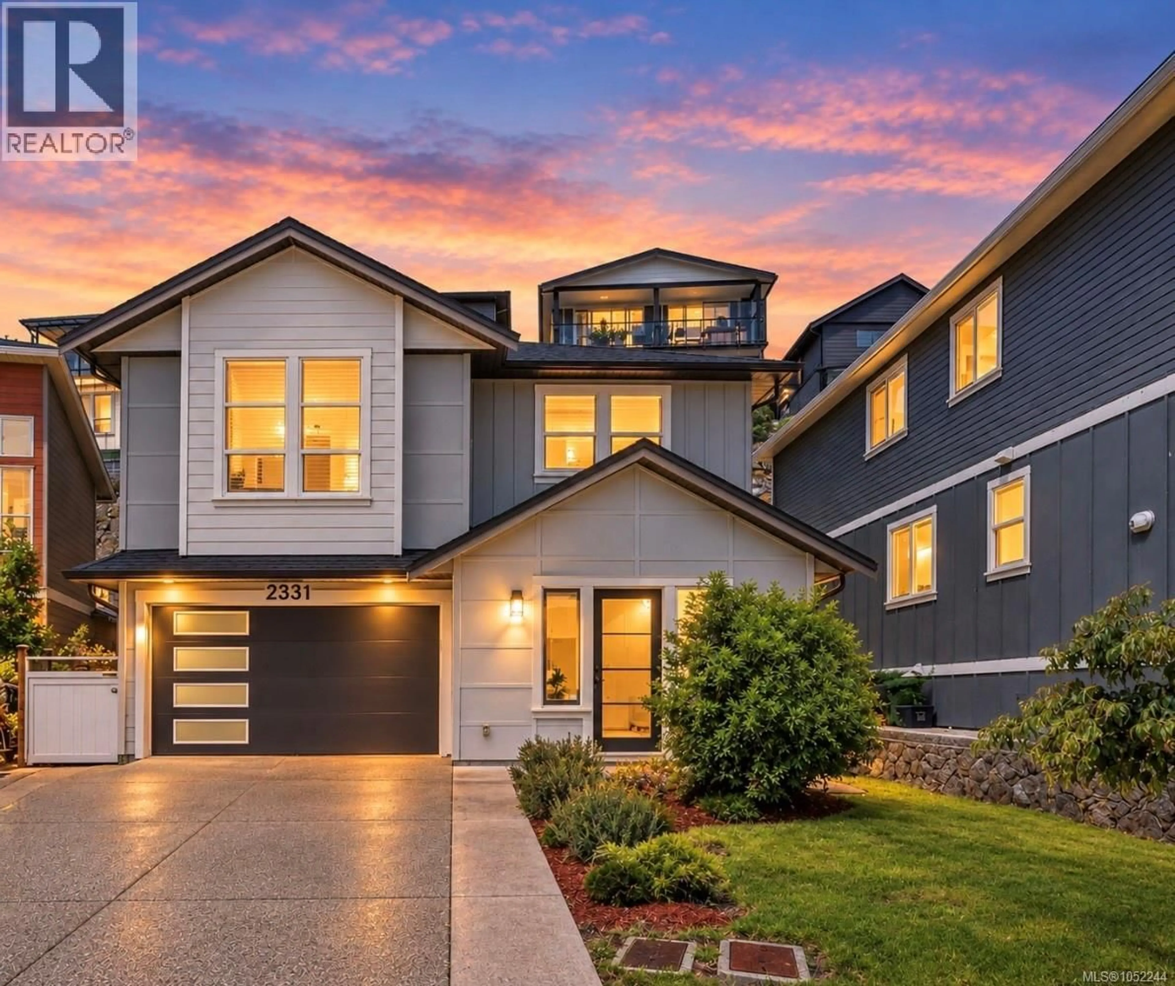 Home with vinyl exterior material, street for 2331 AZURITE CRESCENT, Langford British Columbia V9B0T9