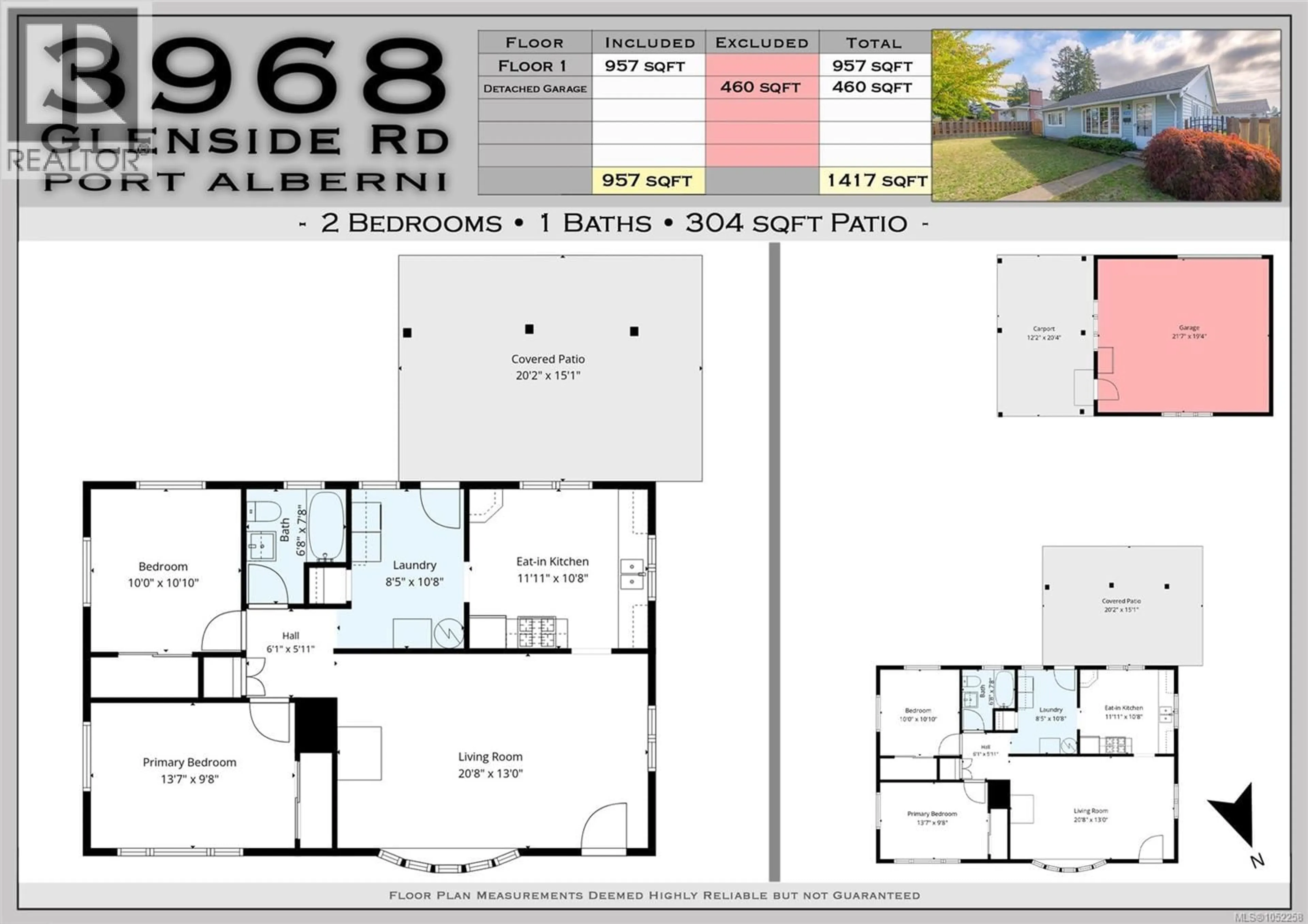 Floor plan for 3968 GLENSIDE ROAD, Port Alberni British Columbia V9Y5X7