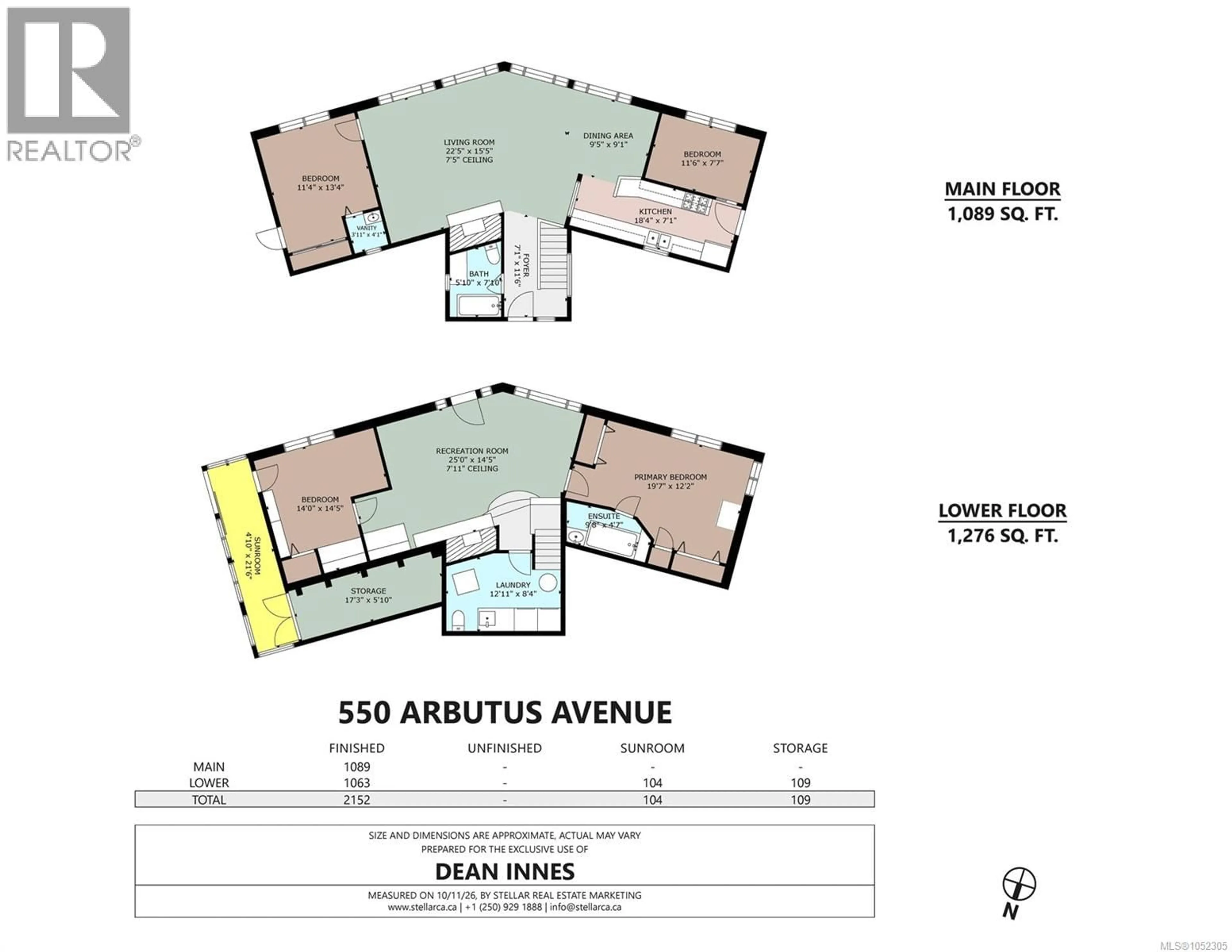 Floor plan for 550 ARBUTUS AVENUE, Duncan British Columbia V9L5X6