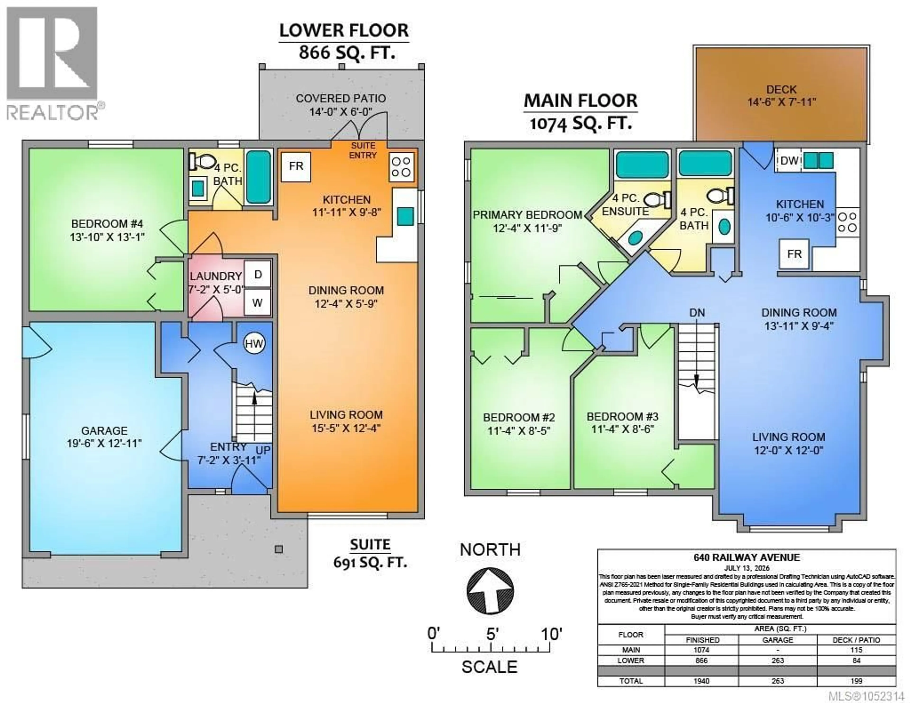 Floor plan for 640 RAILWAY AVENUE, Nanaimo British Columbia V9R4K9
