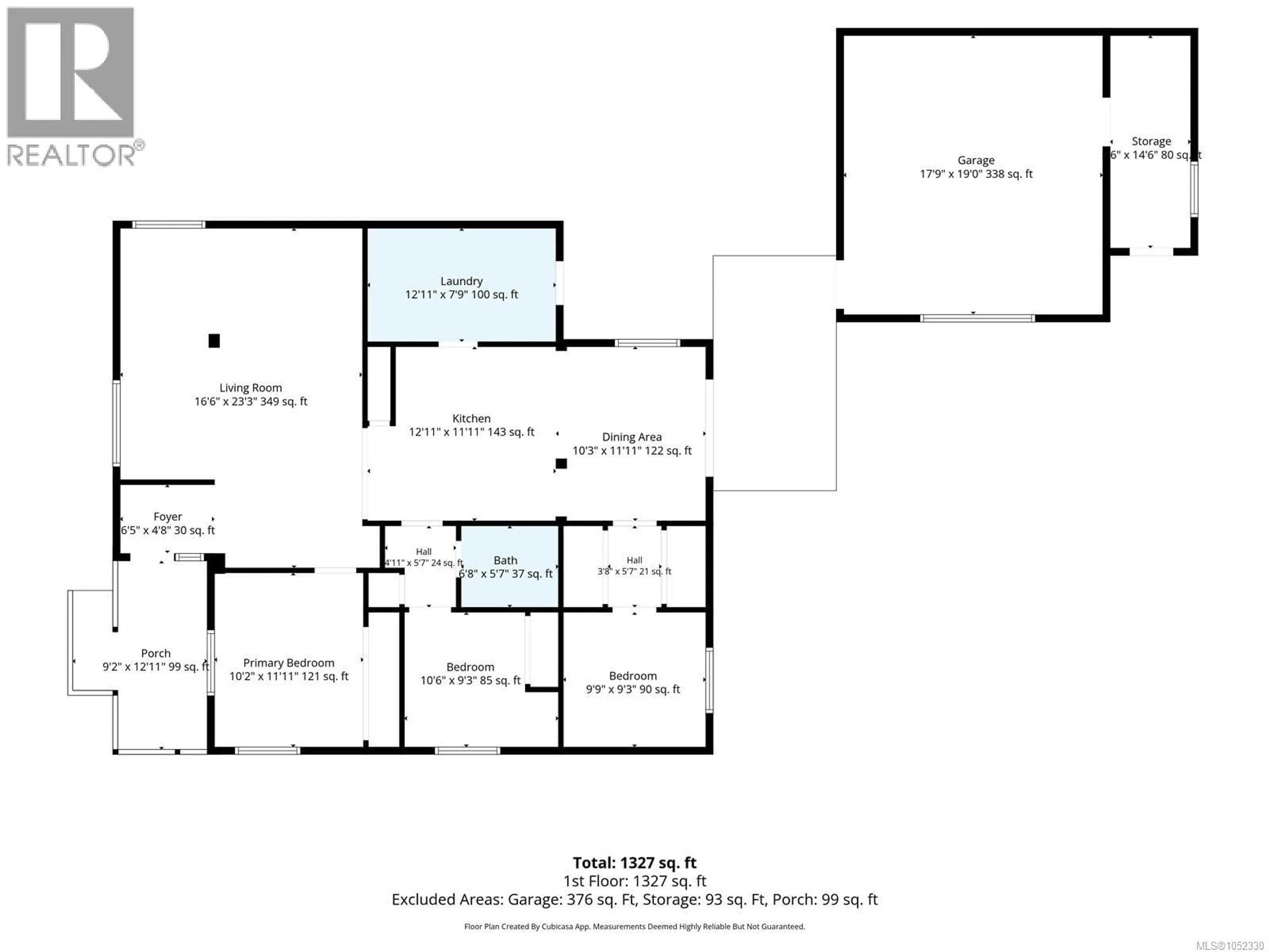 Floor plan for 4878 JOSEPHINE STREET, Port Alberni British Columbia V9Y7G8