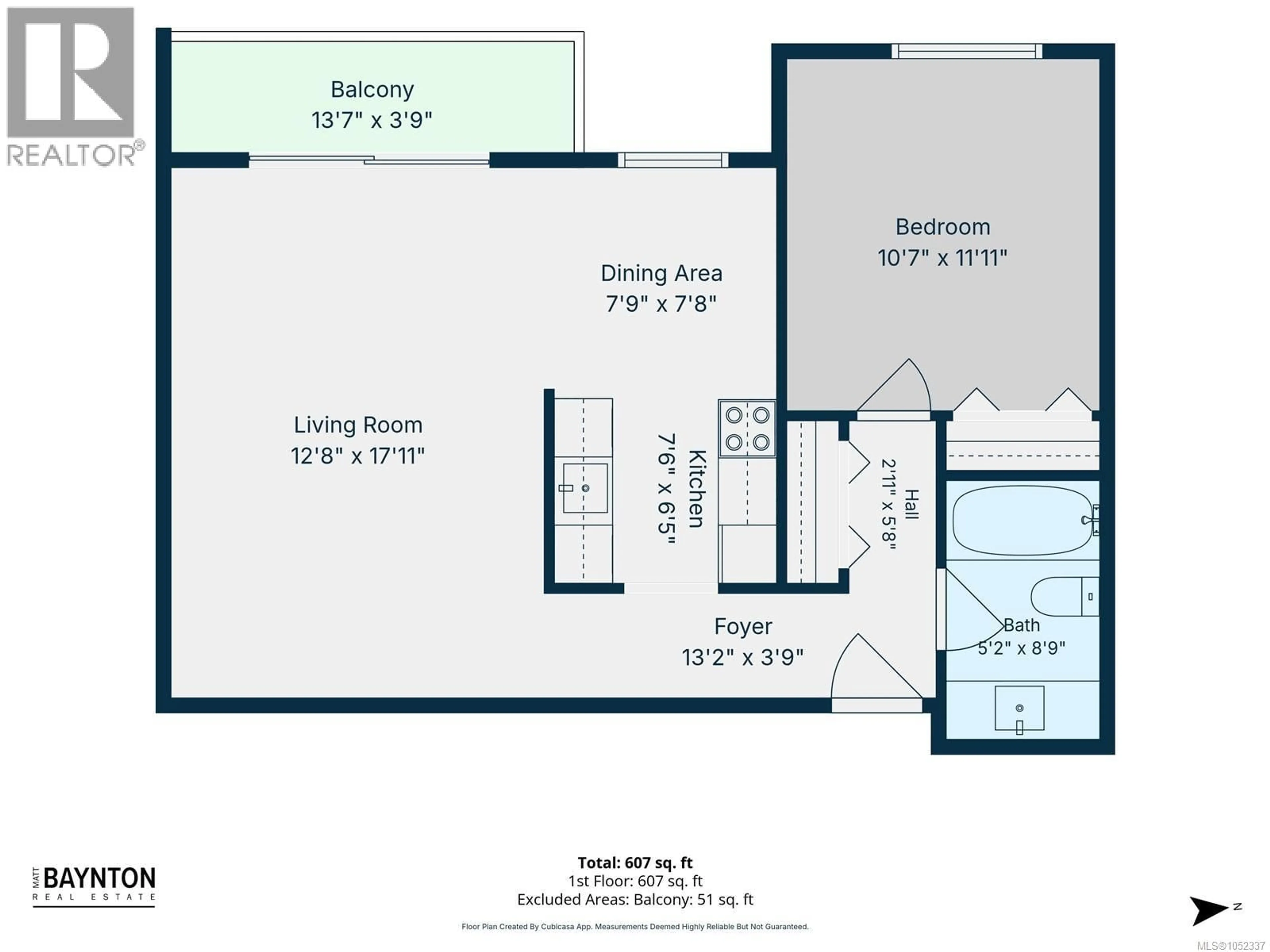 Floor plan for 204 - 3040 PINE STREET, Chemainus British Columbia V0R1K1