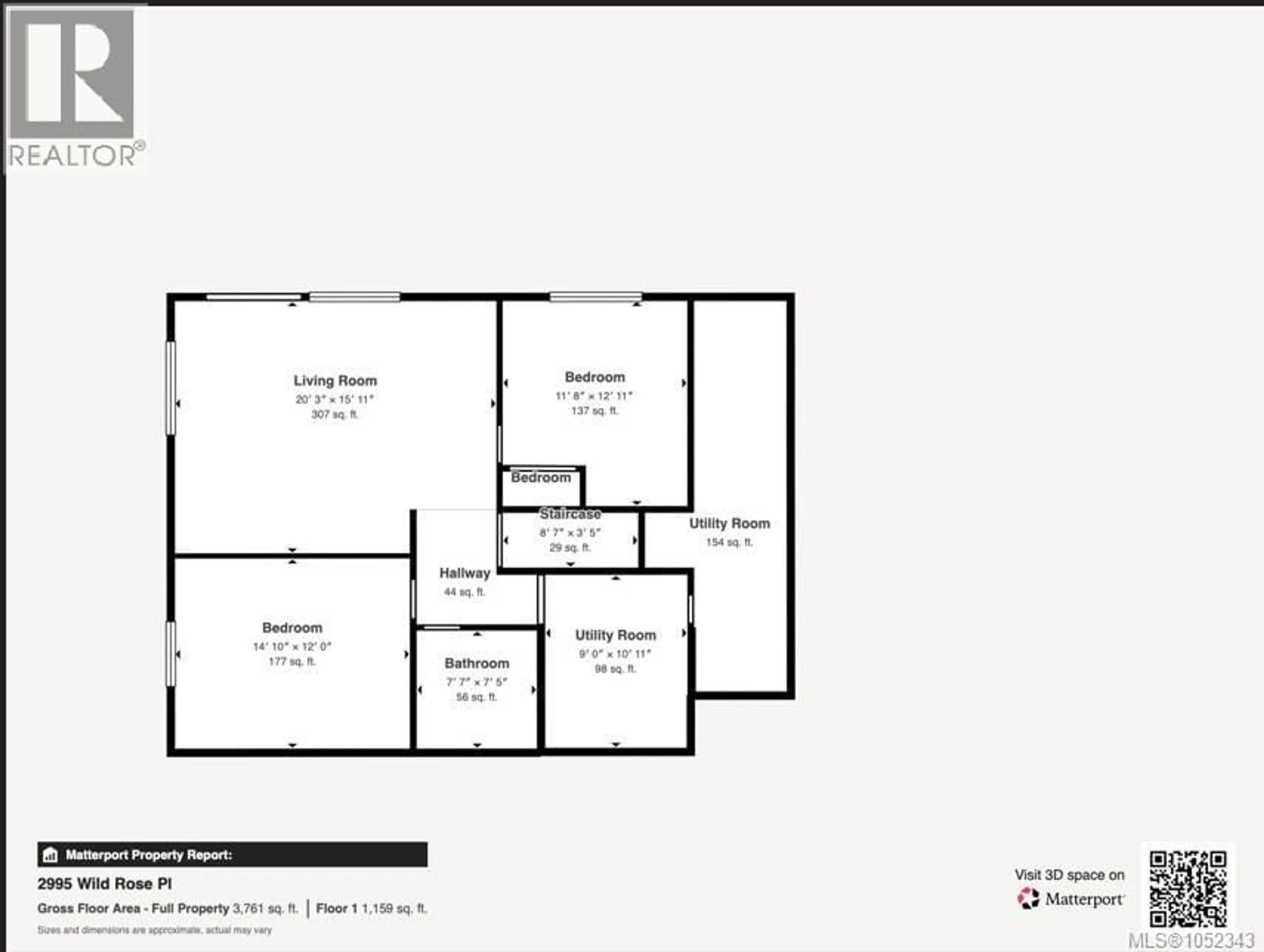 Floor plan for 2995 WILD ROSE BOULEVARD, Nanoose Bay British Columbia V9P9E4