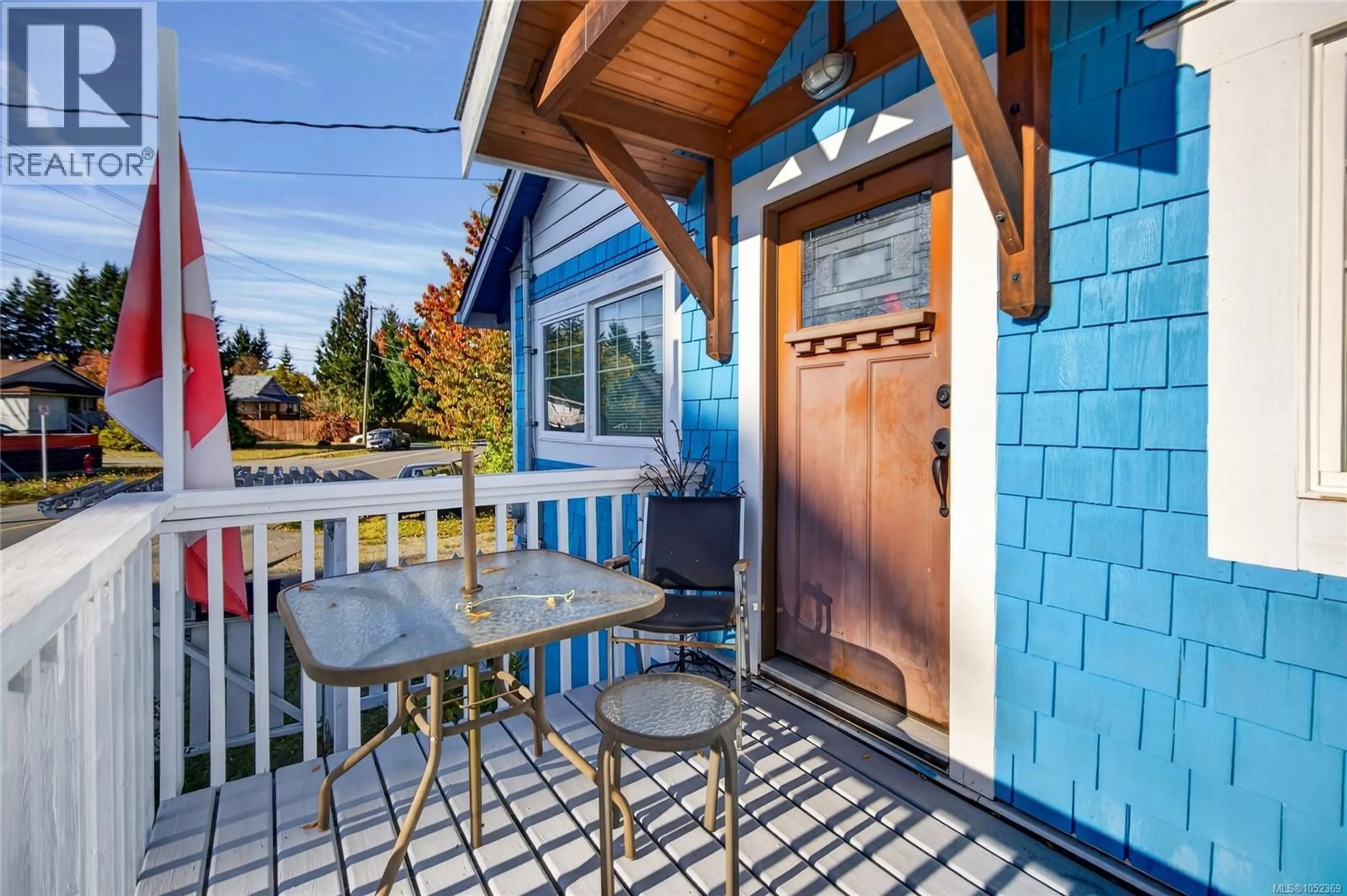 Patio, street for 3396 BEVAN ROAD, Cumberland British Columbia V0R1S0
