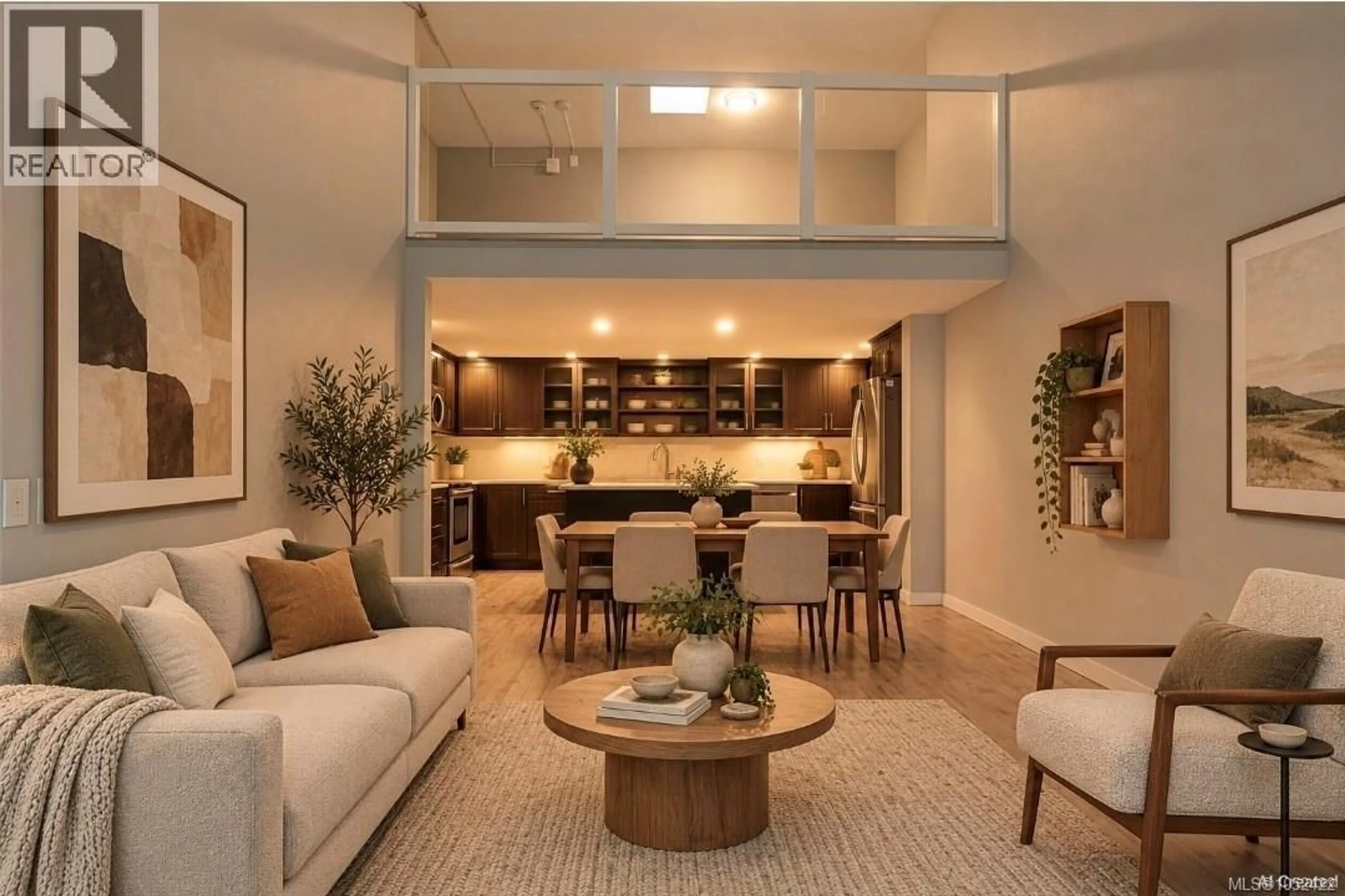Living room with furniture, unknown for 408 - 1005 MCKENZIE AVENUE, Saanich British Columbia V8X4A9