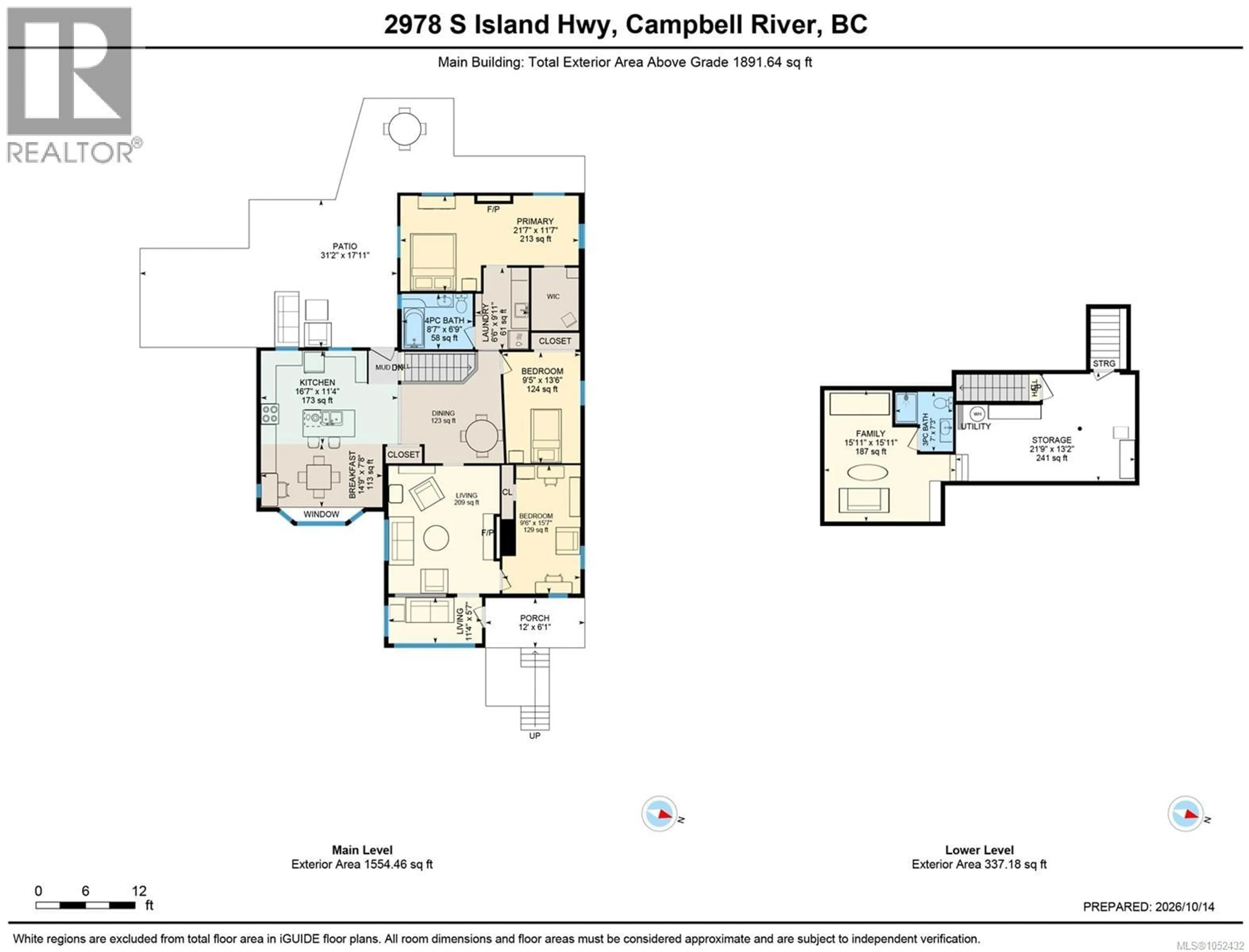 Floor plan for 2978 SOUTH ISLAND HIGHWAY, Campbell River British Columbia V9W1C8
