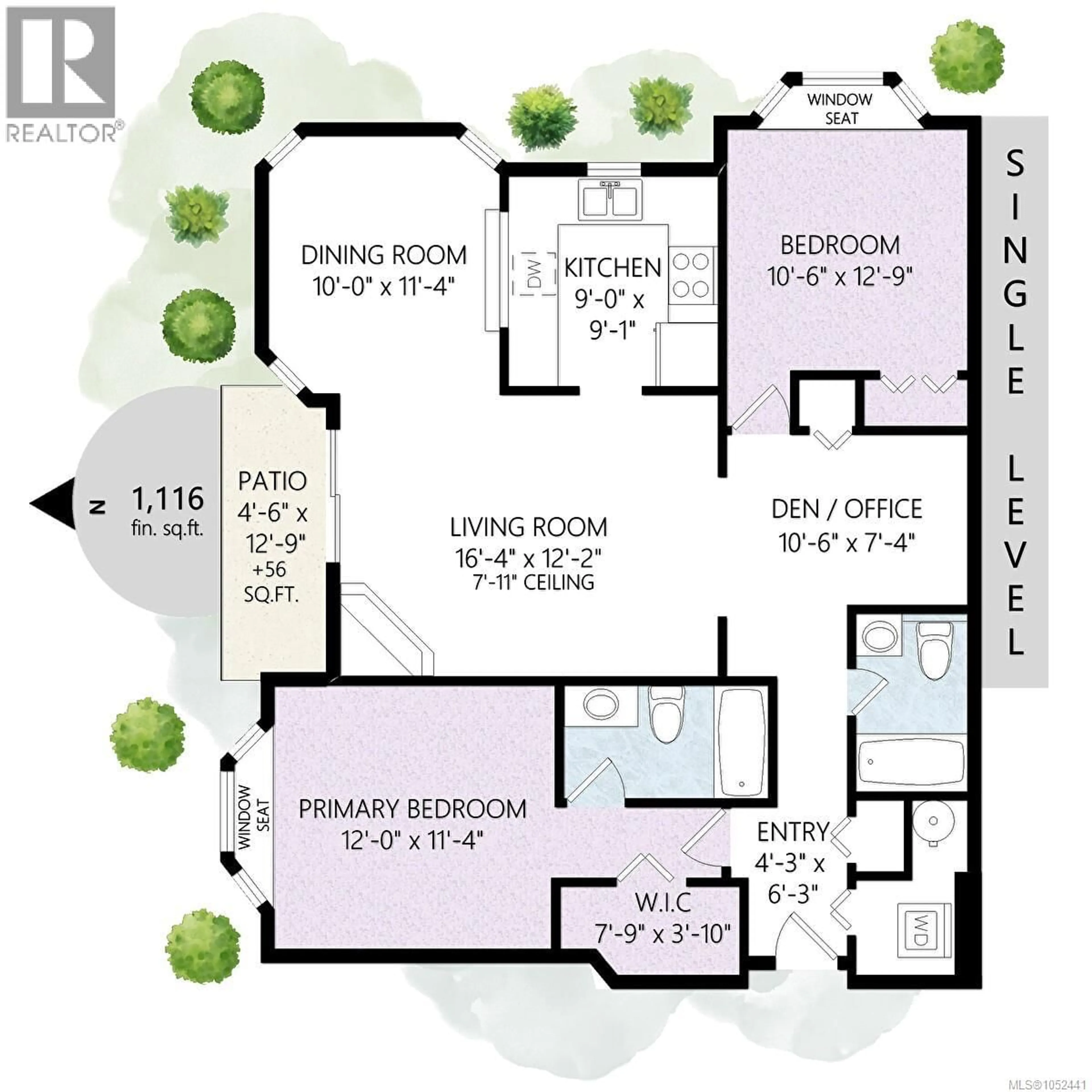Floor plan for 102 - 650 DOBSON ROAD, Duncan British Columbia V9L2L7