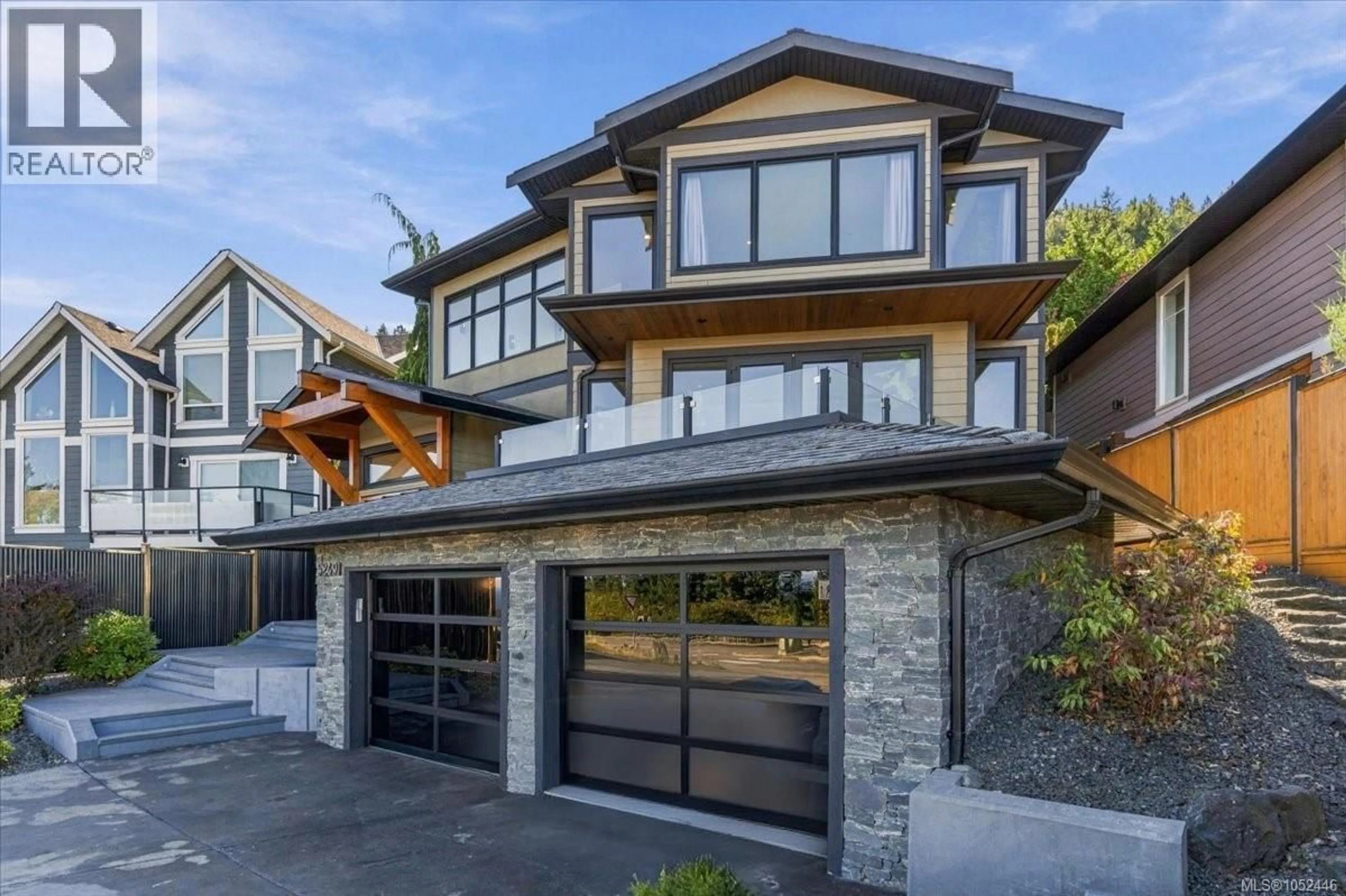 Home with brick exterior material, street for 5249 DEWAR ROAD, Nanaimo British Columbia V9T6T3