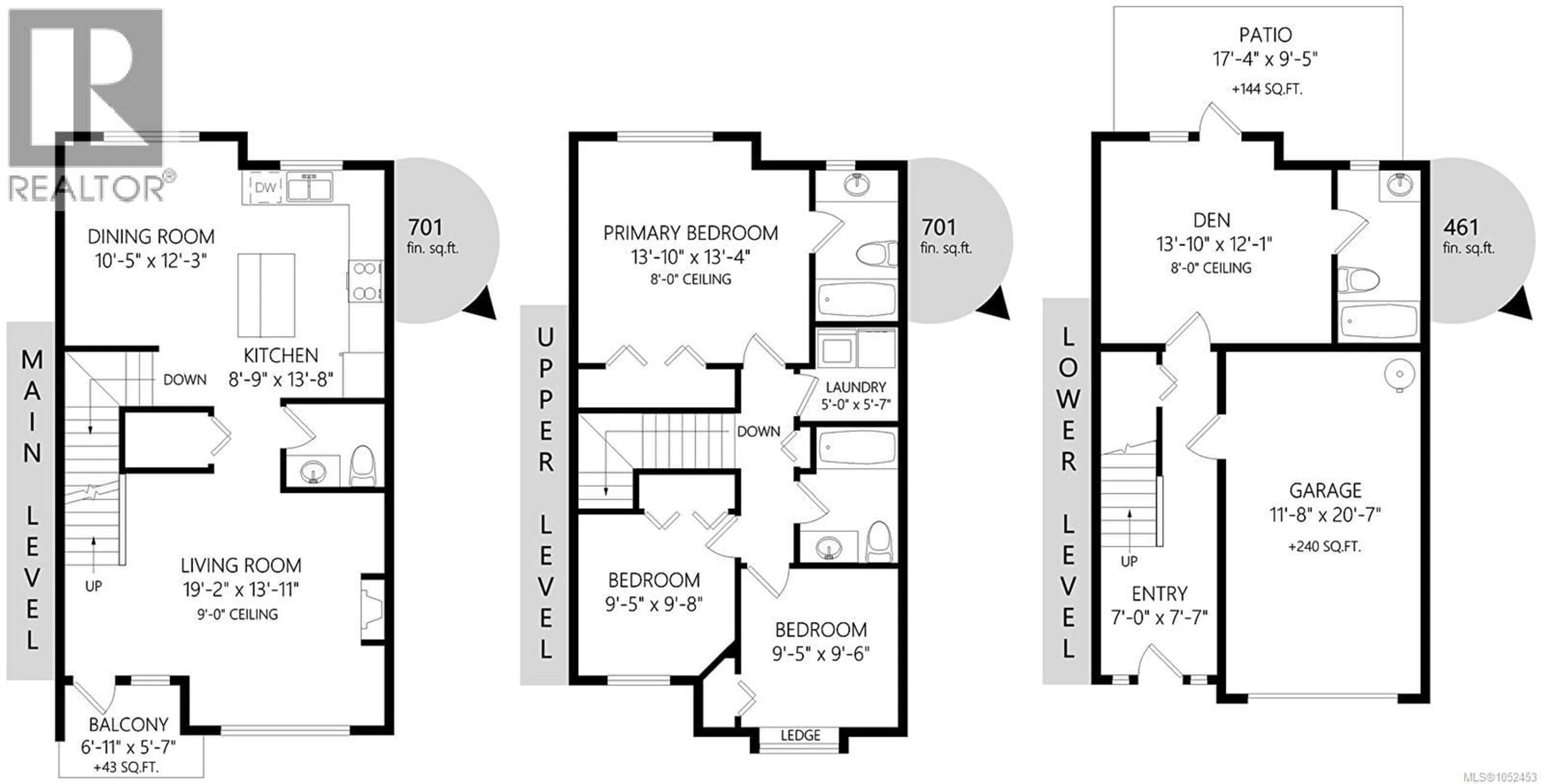 Floor plan for 112 - 2661 DEVILLE ROAD, Langford British Columbia V9B0G6