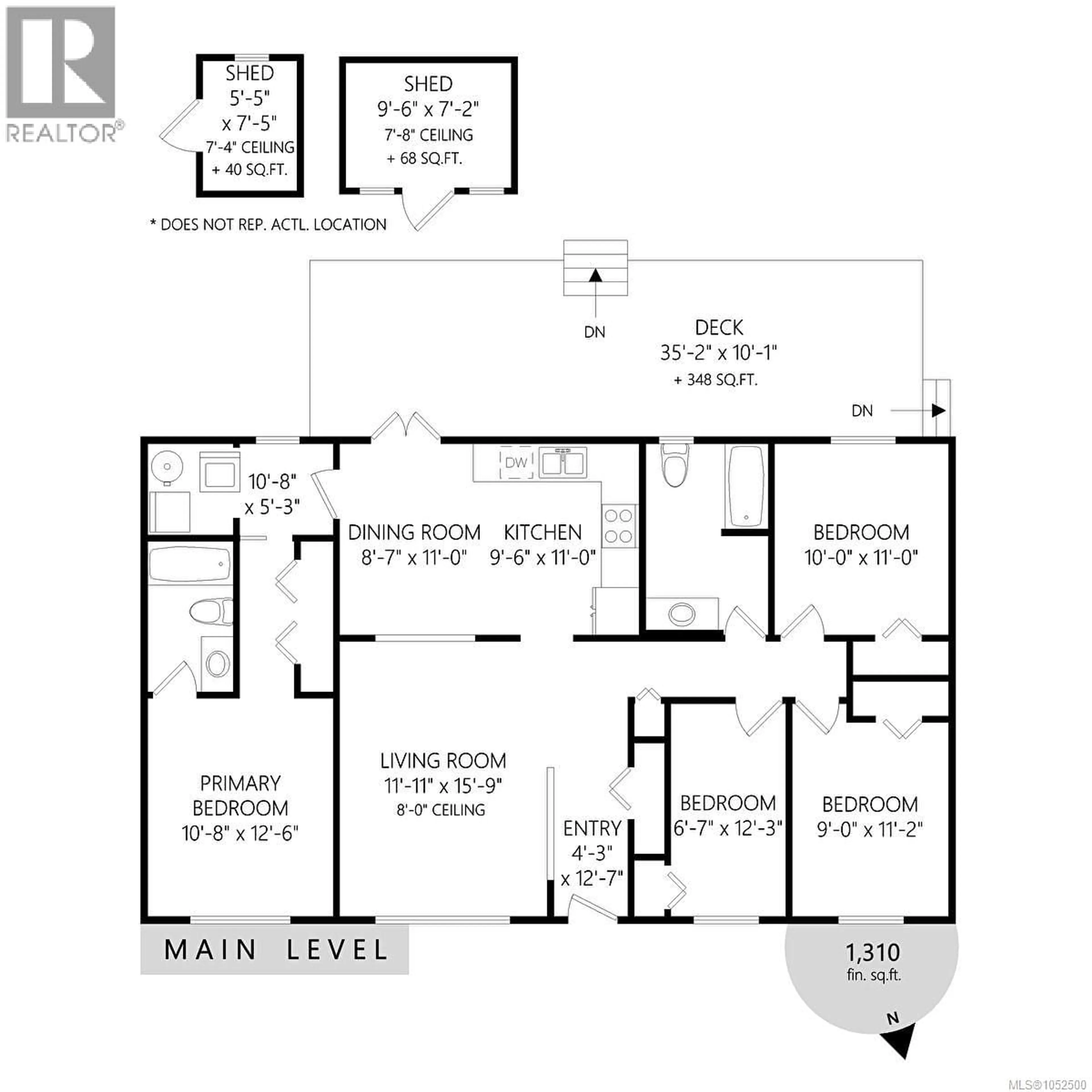 Floor plan for 515 ELIZABETH ANN DRIVE, Colwood British Columbia V9C3N1
