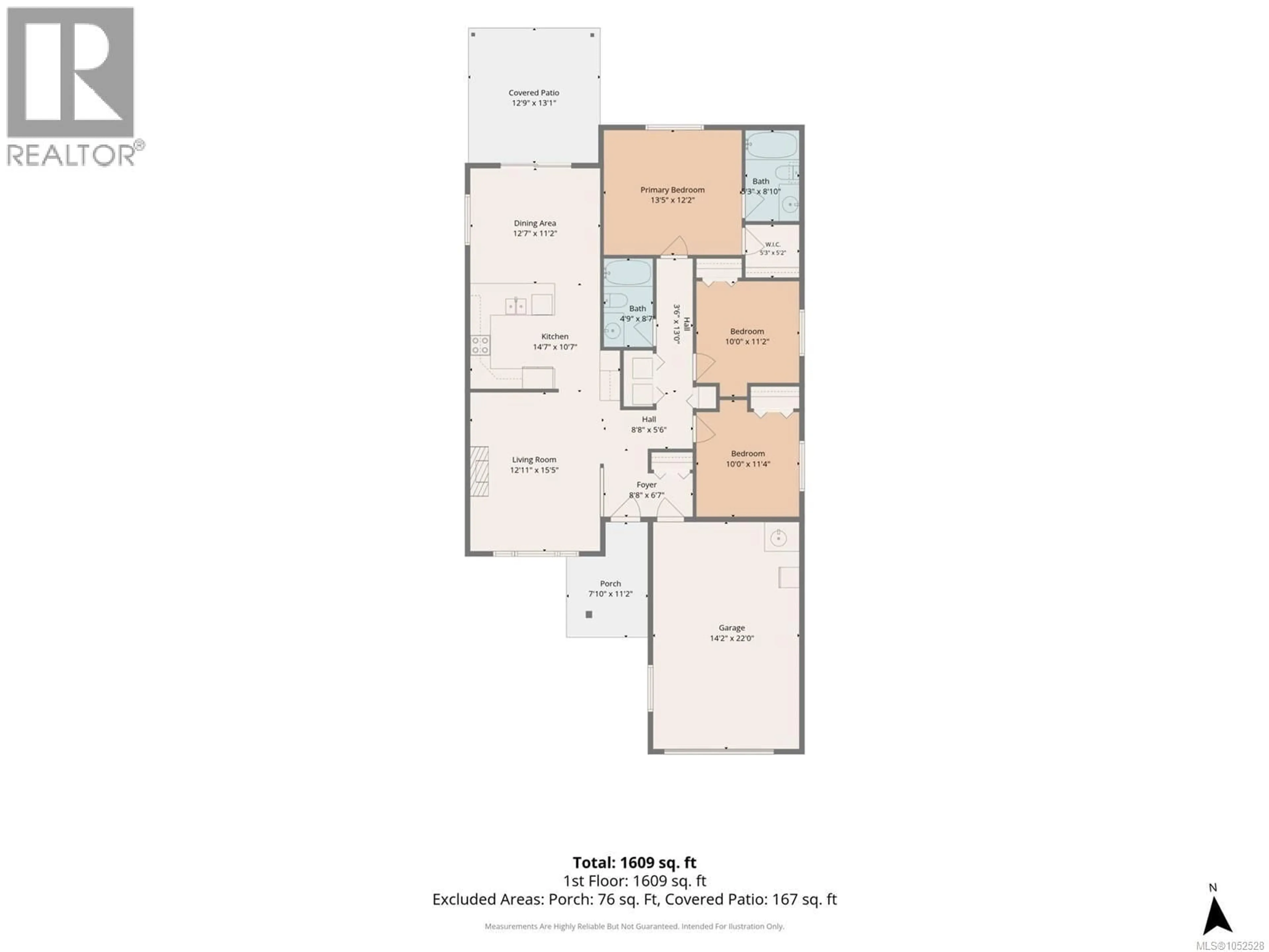 Floor plan for 1333 4TH AVENUE, Ladysmith British Columbia V9G1R4