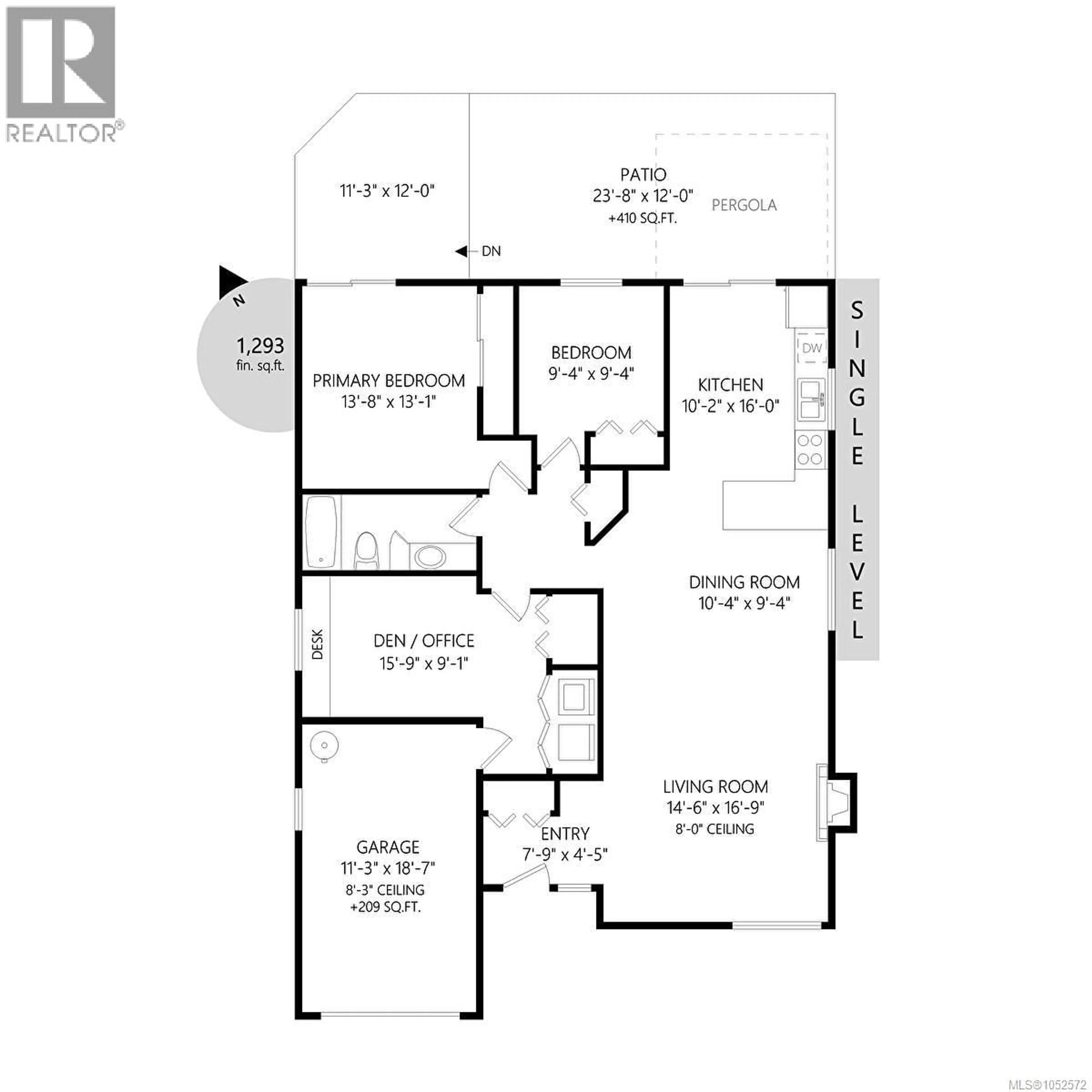 Floor plan for 846 PEPIN CRESCENT, Saanich British Columbia V8Z6V6