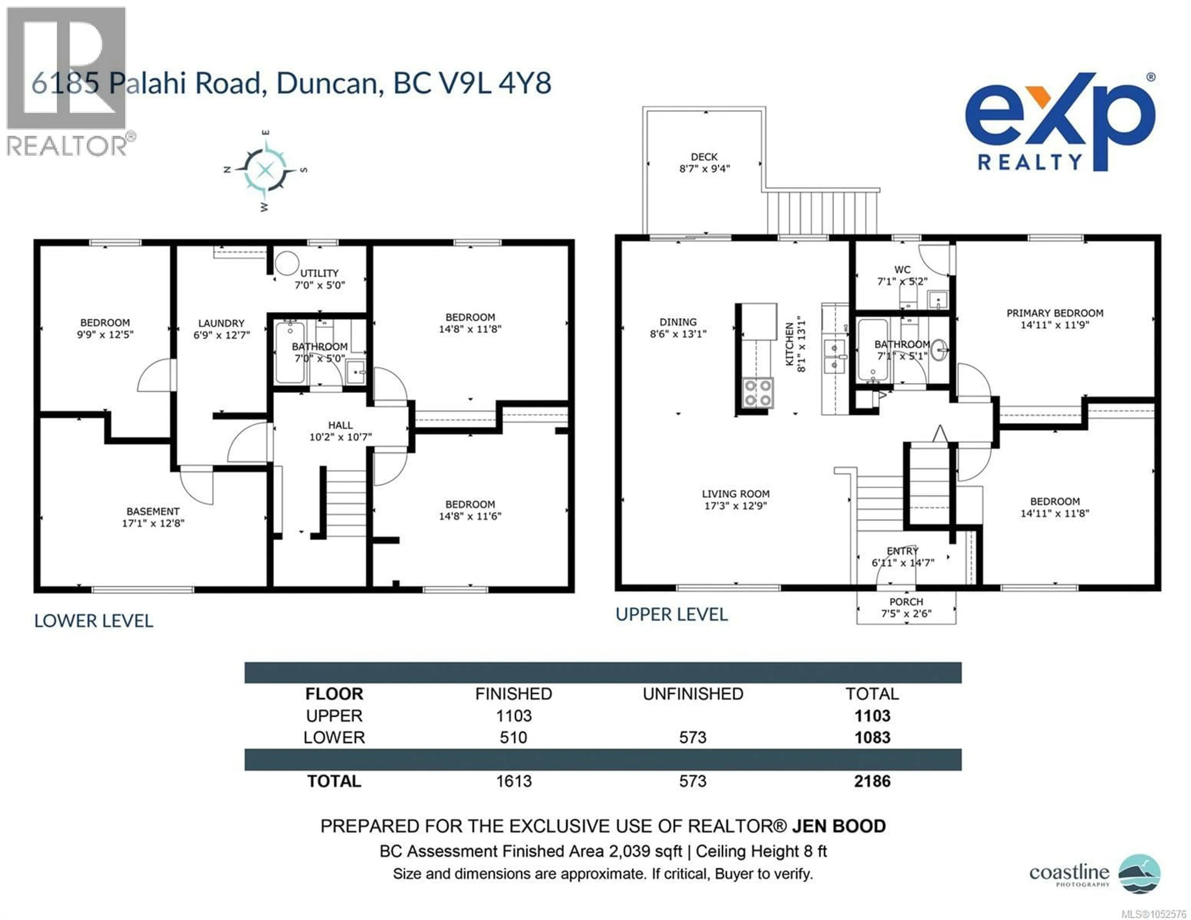 Floor plan for 6185 PALAHI ROAD, Duncan British Columbia V9L4Y8